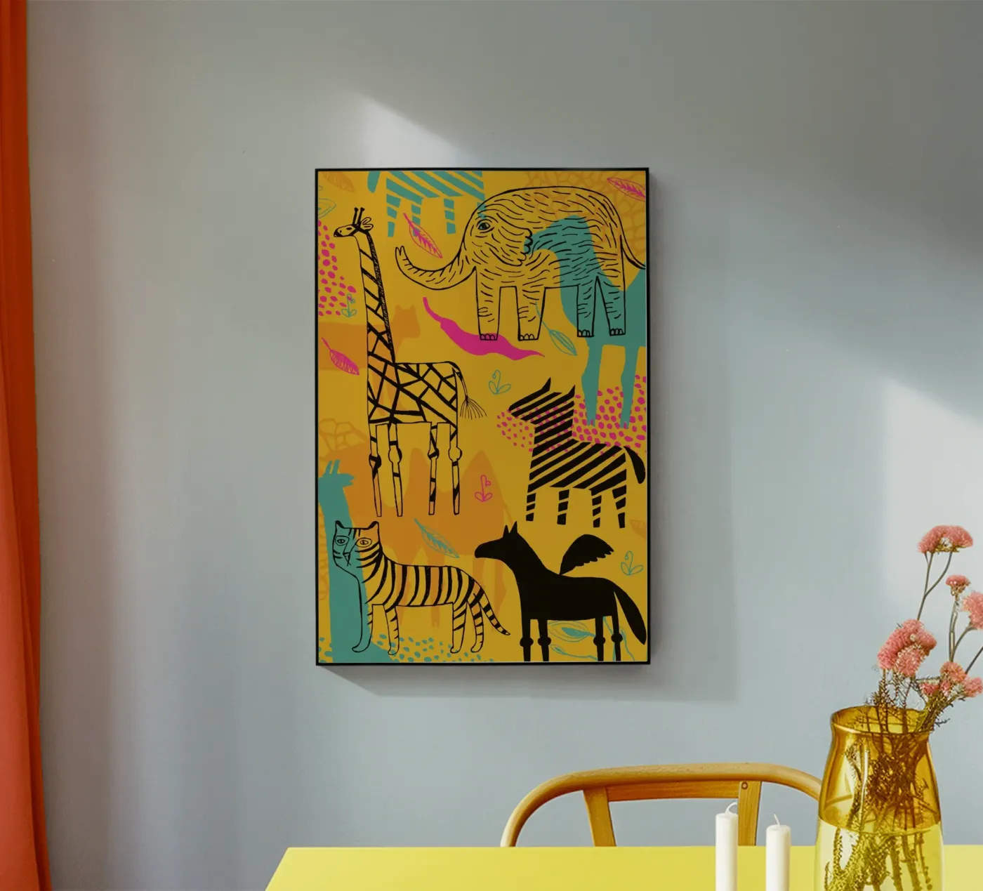 Sunshine Safari plexiglass da Little Flourishes