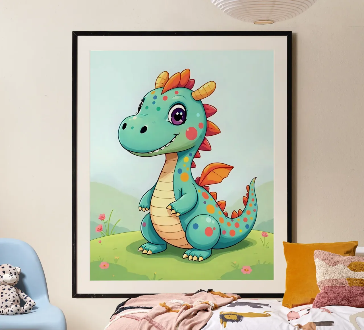 Dragon_2 poster by Tierisch bunt by LK