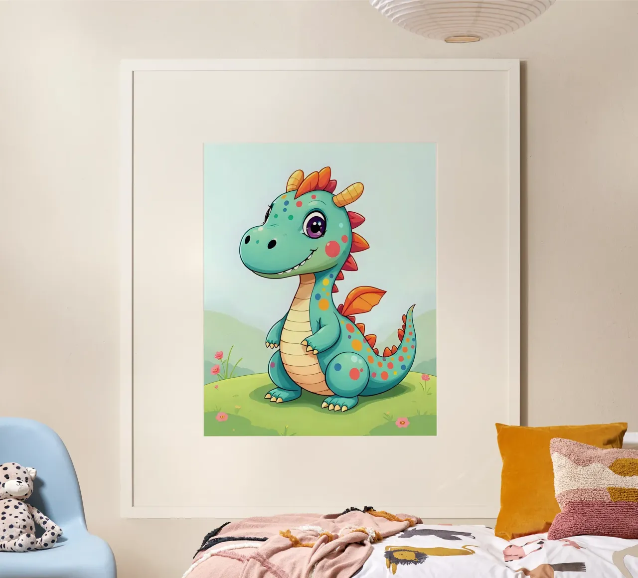 Dragon_2 poster by Tierisch bunt by LK