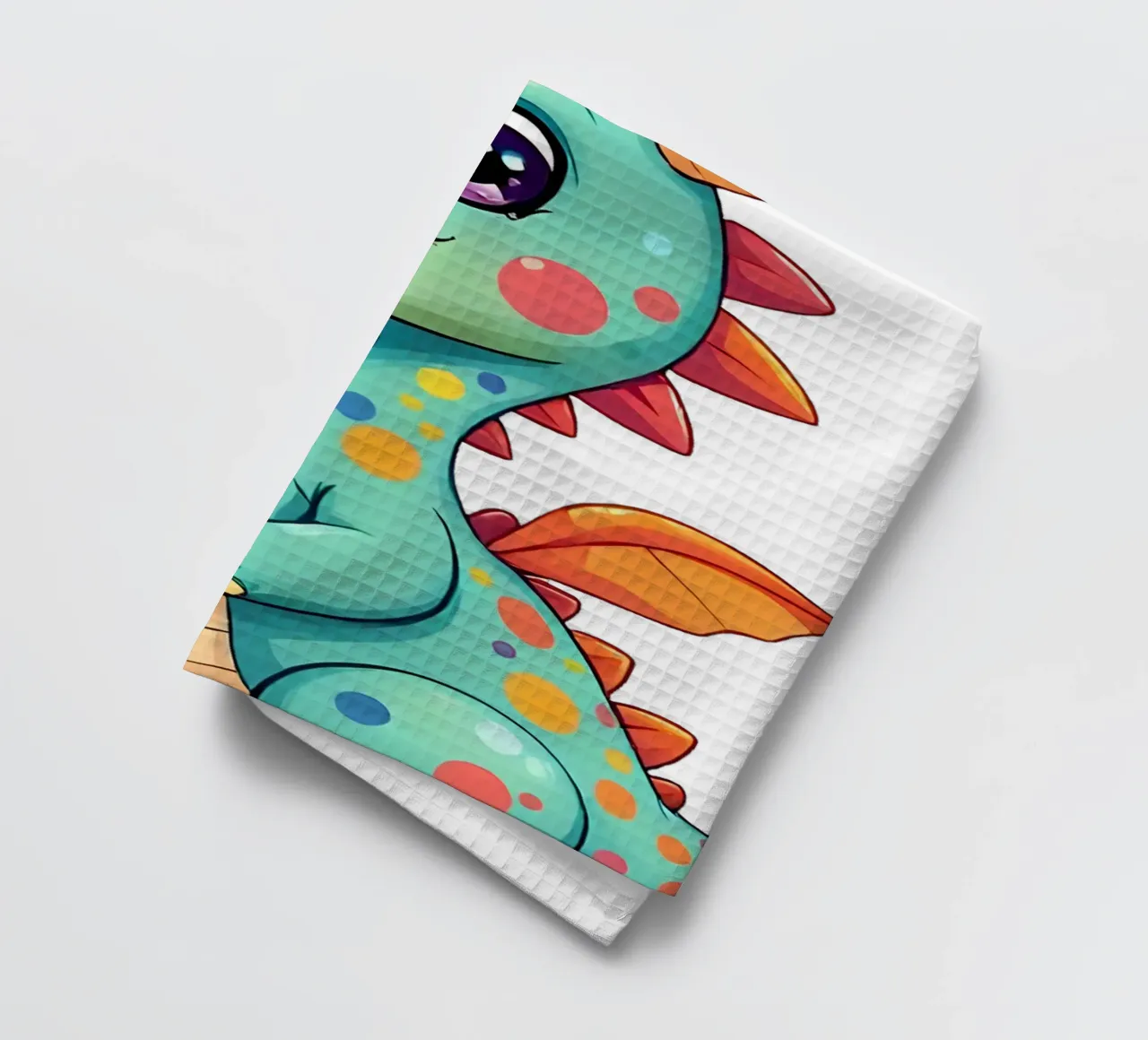 Drago_2a canovaccio da cucina da Tierisch bunt by LK