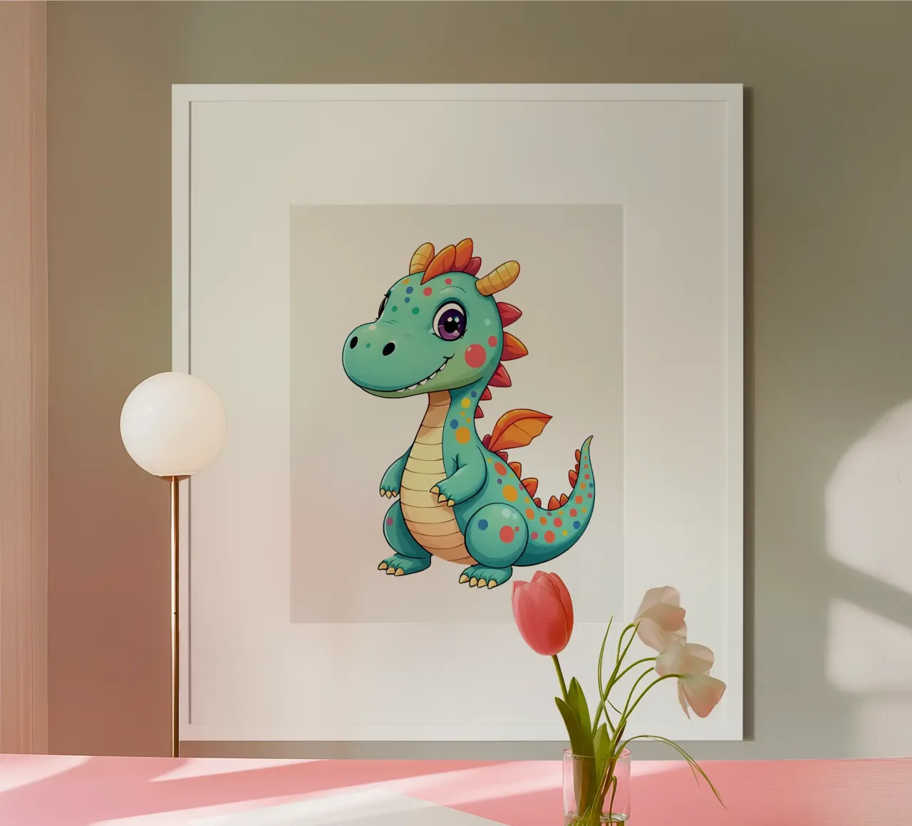 Dragon_2a poster by Tierisch bunt by LK