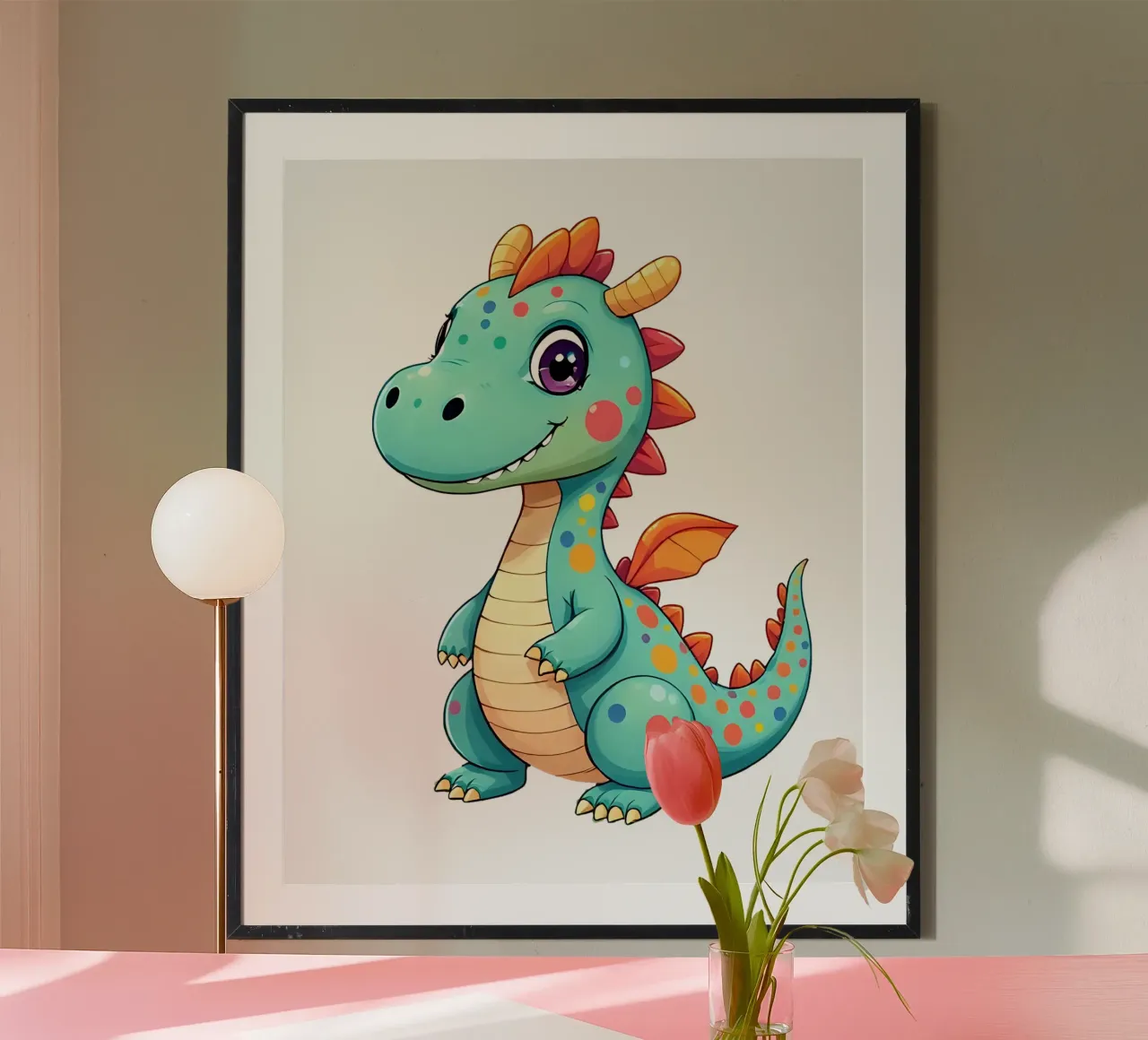 Dragon_2a poster by Tierisch bunt by LK