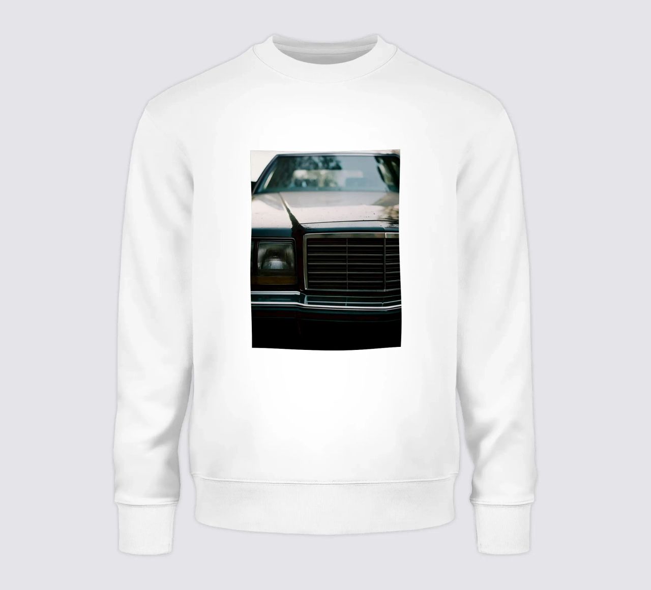 Frontale nero per auto d'epoca felpa da CAR EDITION