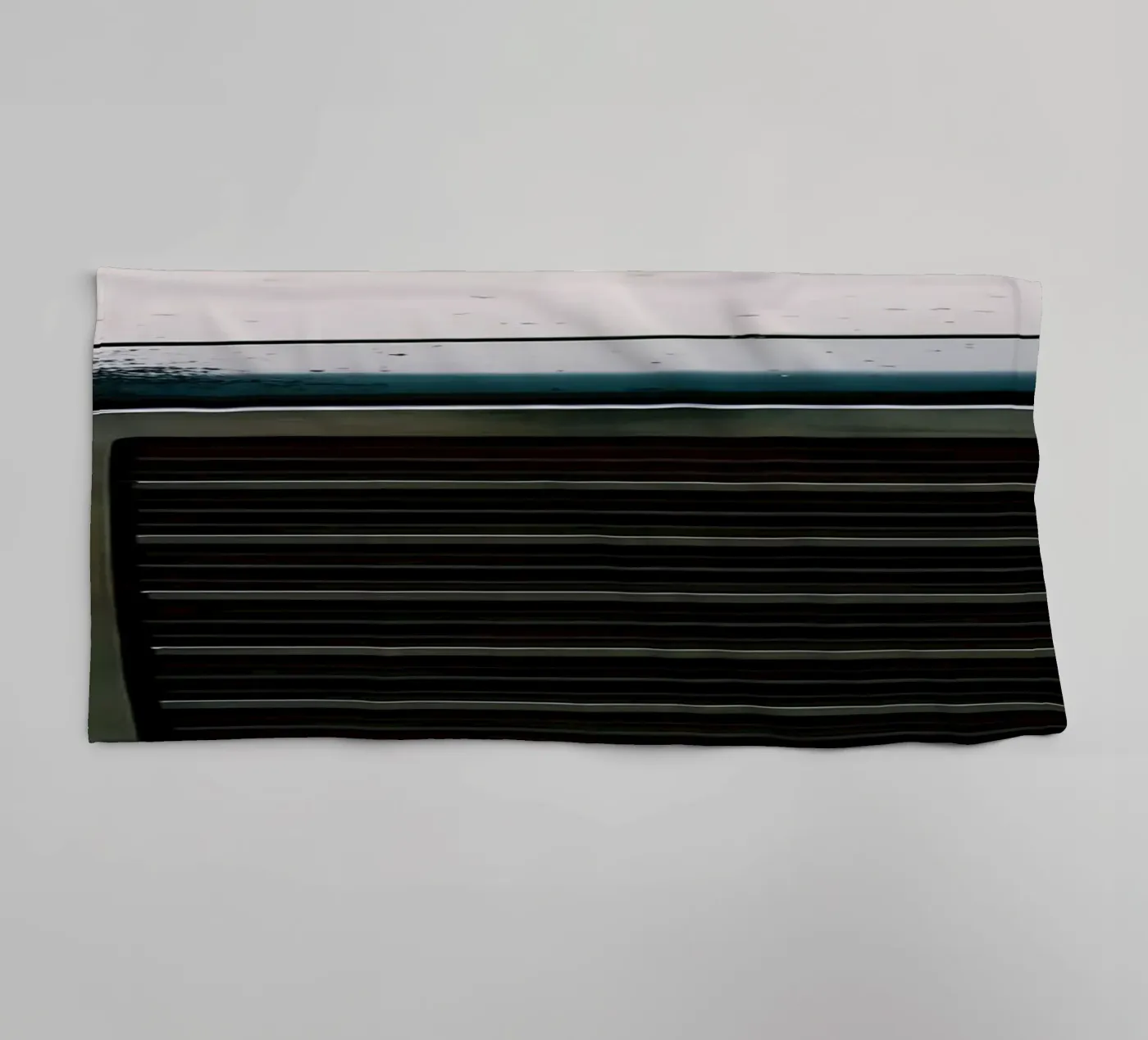 Schwarze Oldtimer-Front Handtuch von CAR EDITION