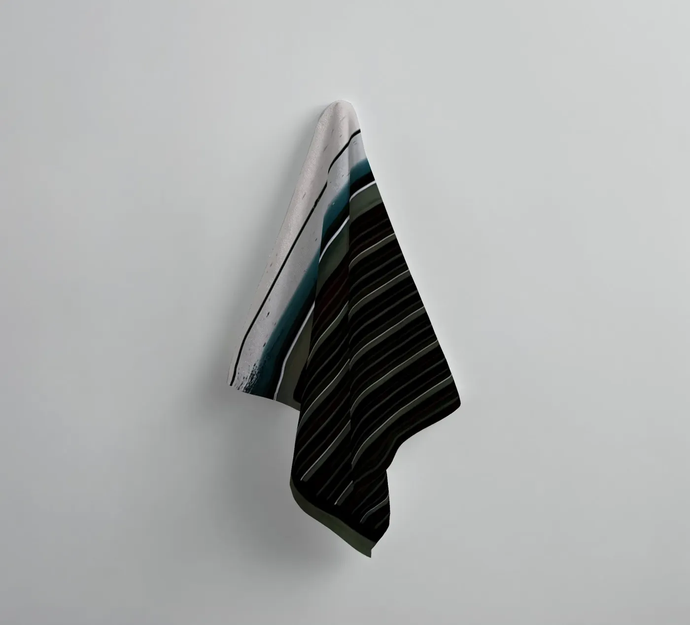 Schwarze Oldtimer-Front Handtuch von CAR EDITION