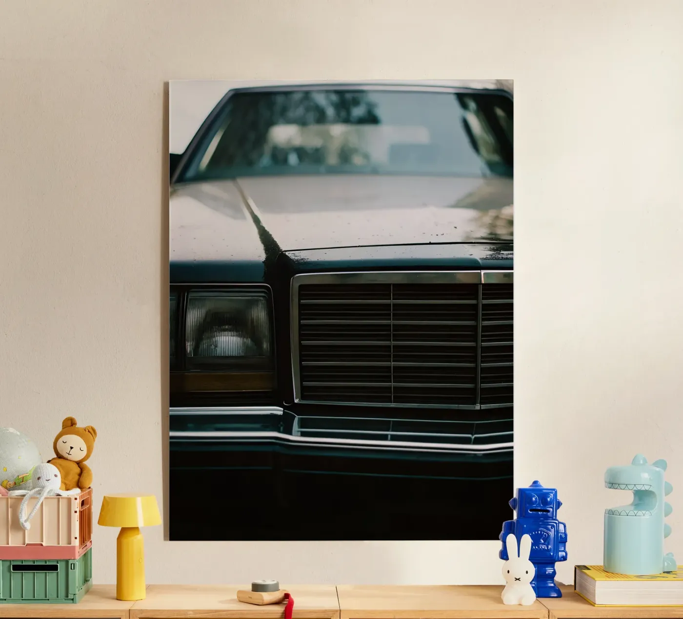 Frontale nero per auto d'epoca plexiglass da CAR EDITION