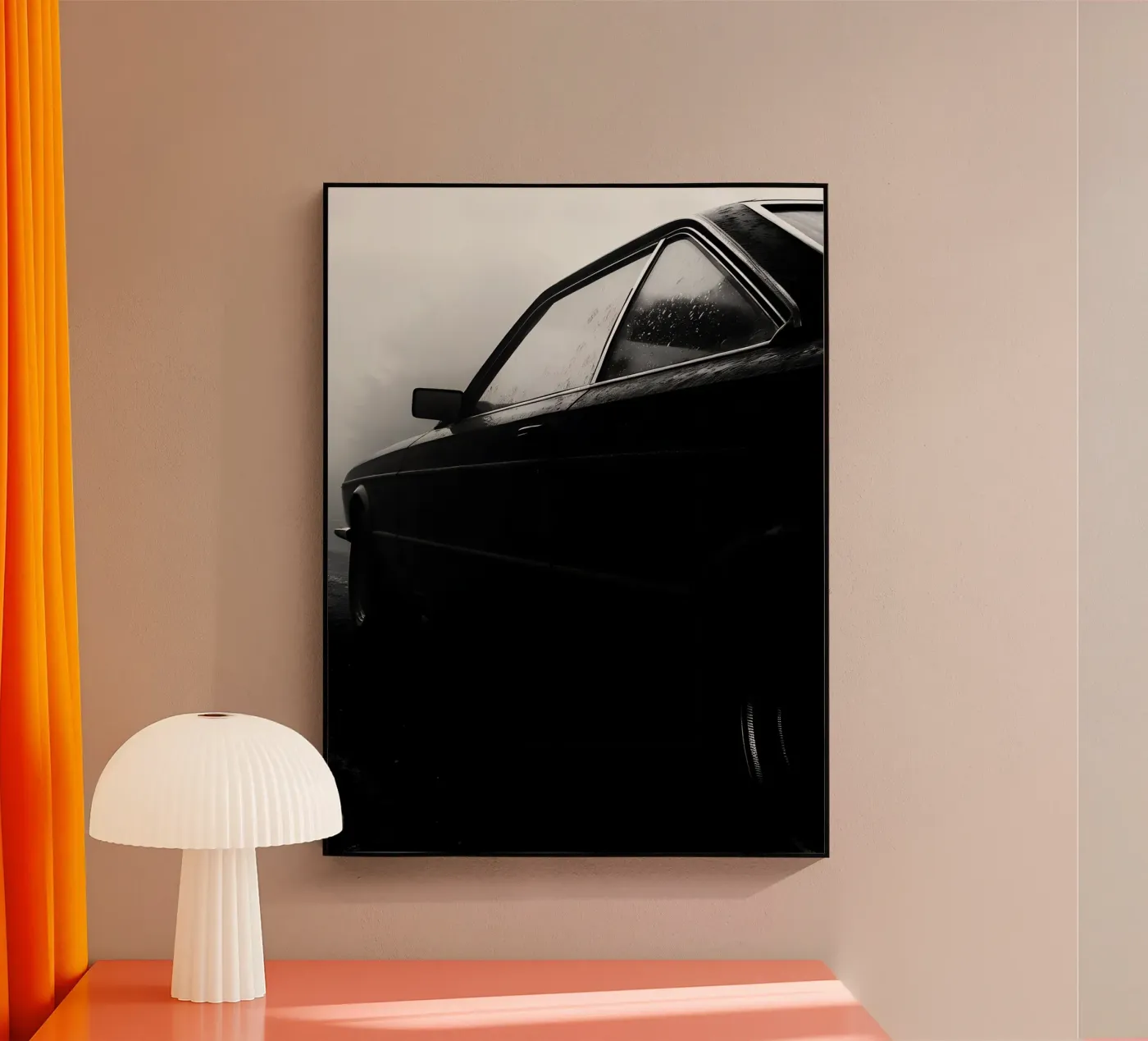 Auto d'epoca monocromatiche plexiglass da CAR EDITION