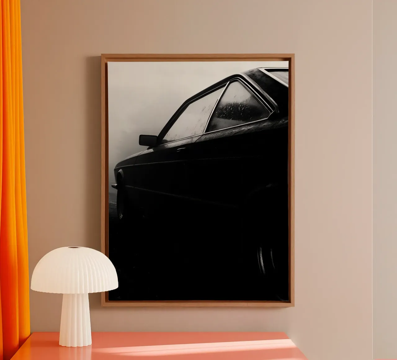 Auto d'epoca monocromatiche tela da CAR EDITION