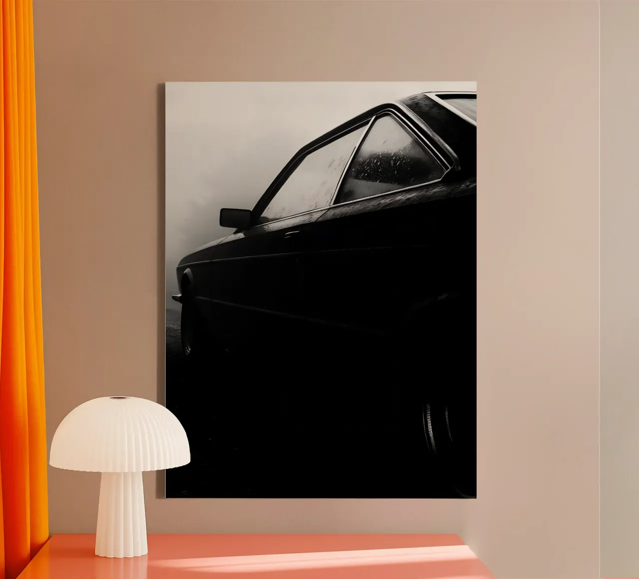 Auto d'epoca monocromatiche tela da CAR EDITION