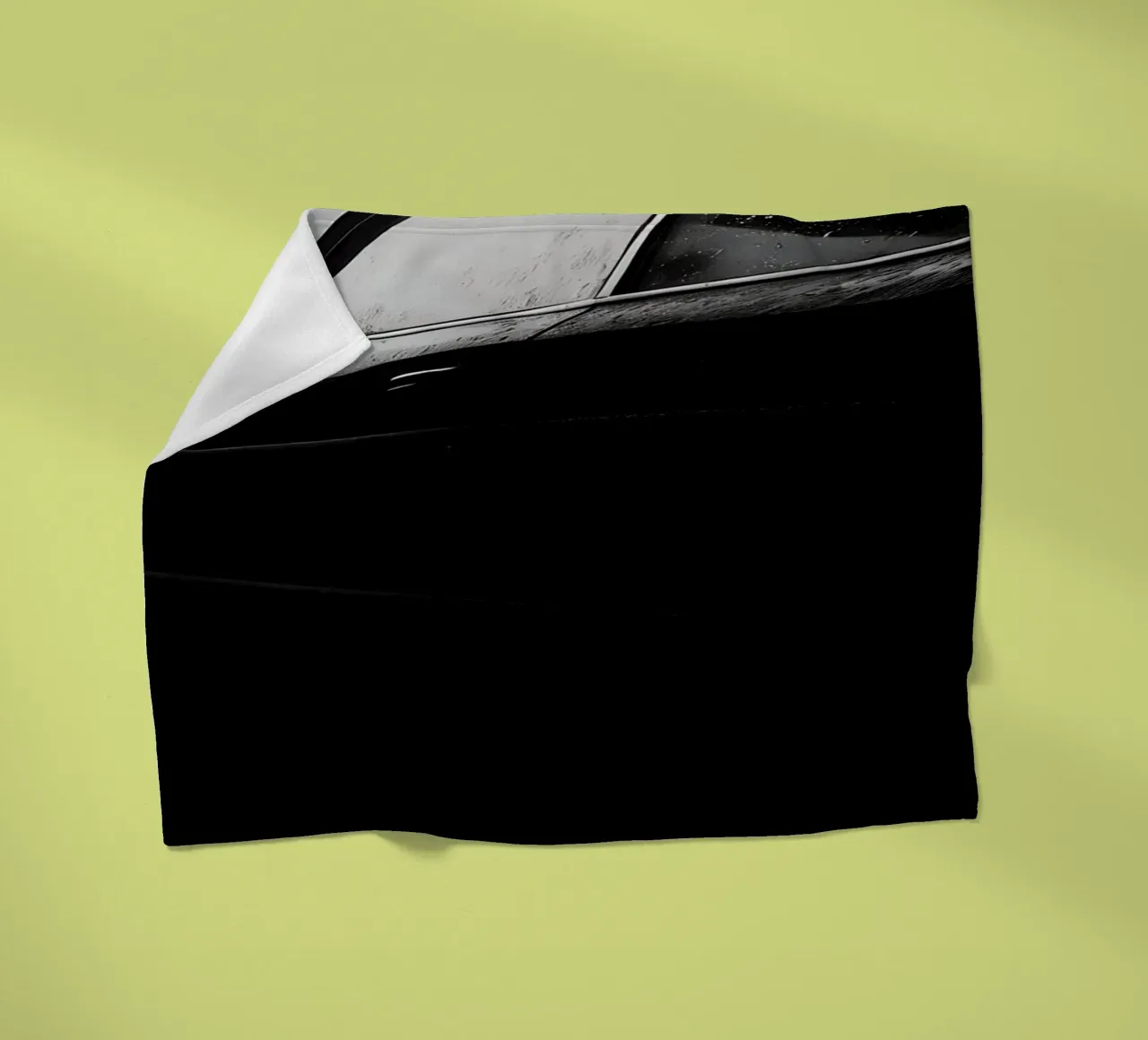 Monochrome Classic Cars Fleecedecke von CAR EDITION