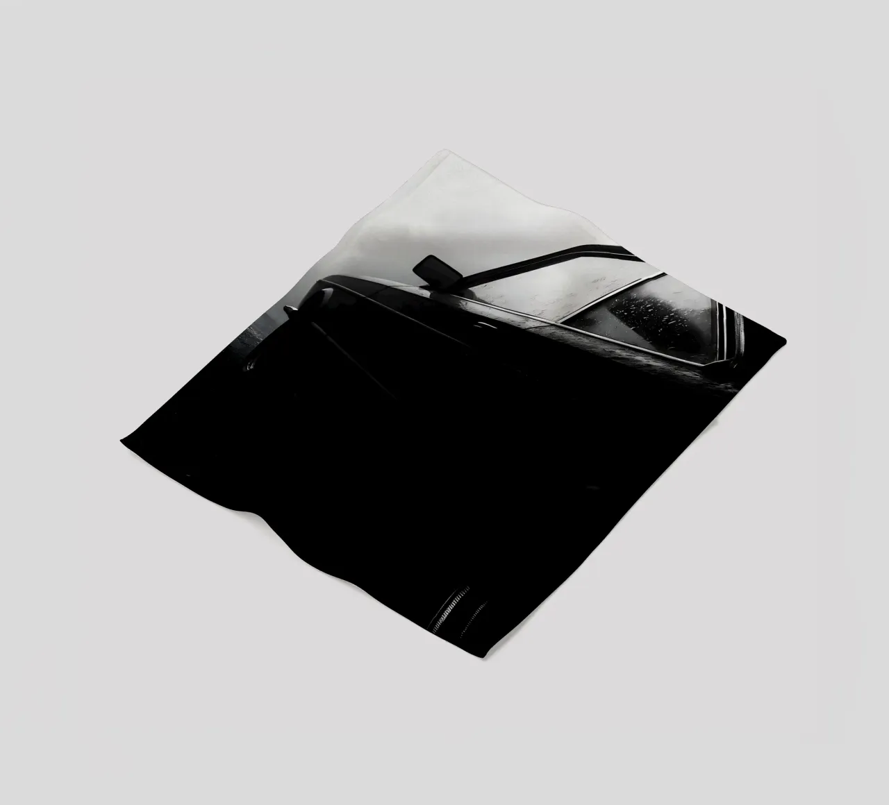 Monochrome Classic Cars Fleecedecke von CAR EDITION