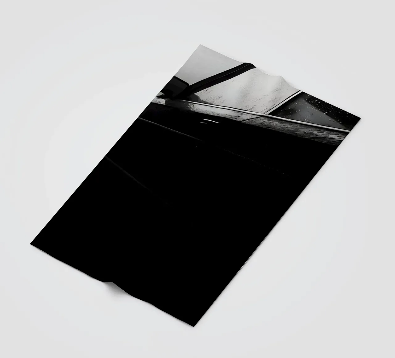 Monochrome Classic Cars Fleecedecke von CAR EDITION