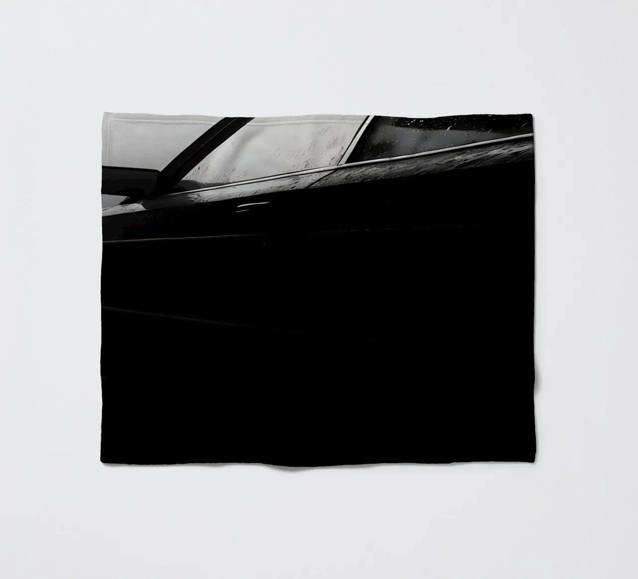 Monochrome Classic Cars Fleecedecke von CAR EDITION