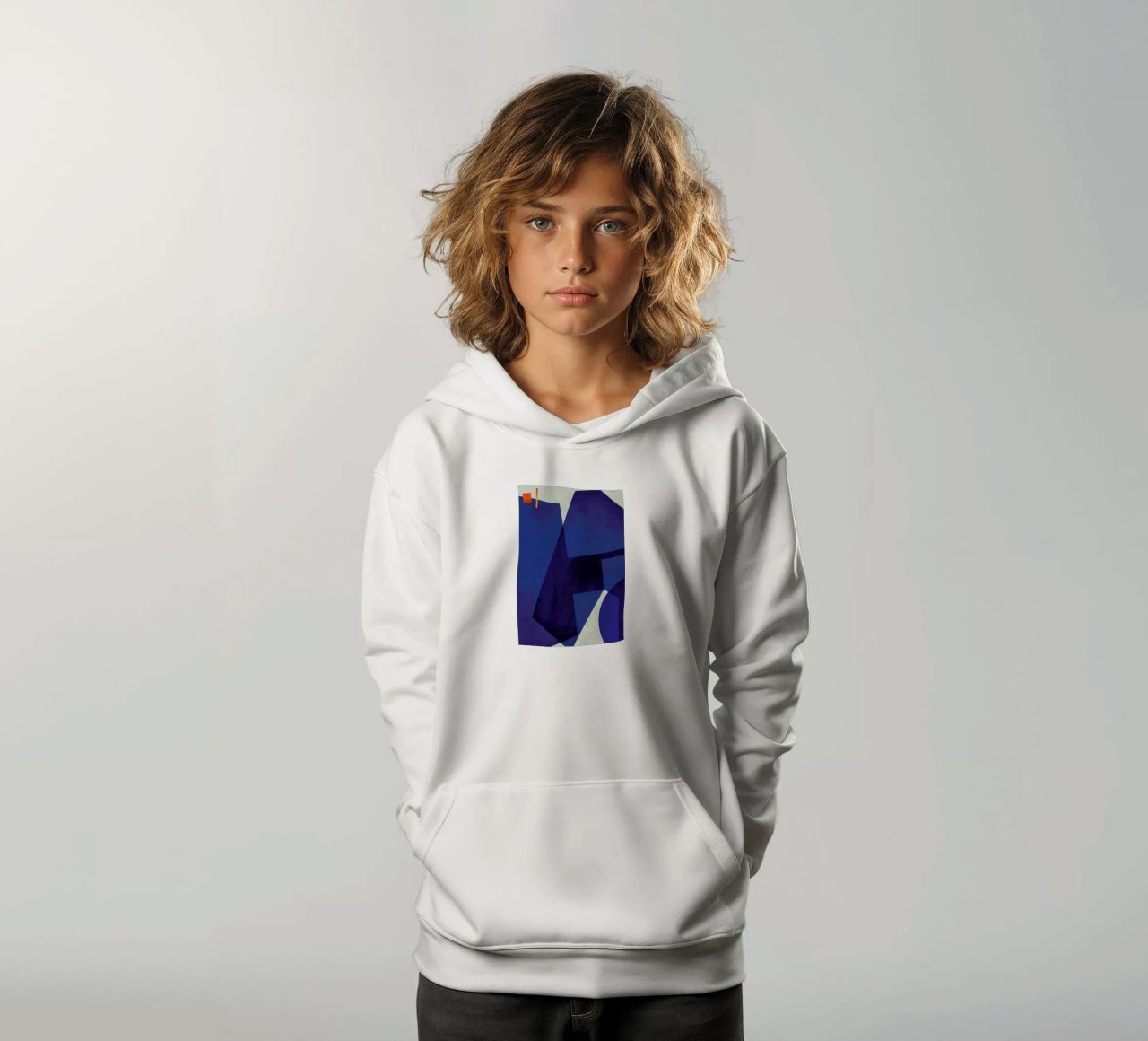 When In Blue 1 sudadera con capucha para niño de LeDieg
