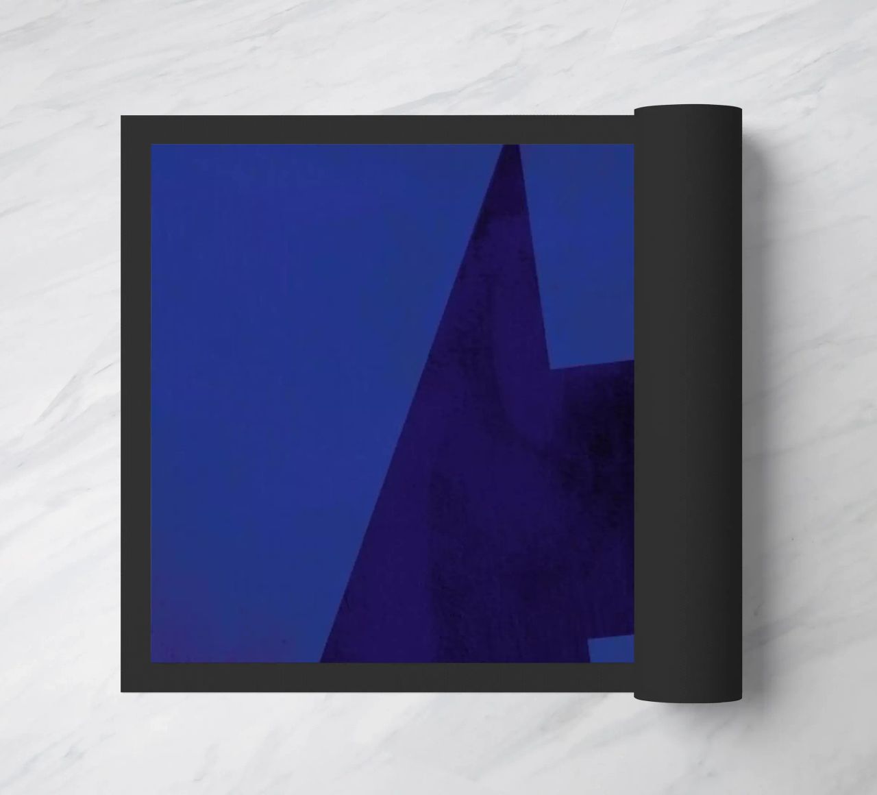 When In Blue 1 felpudo de LeDieg