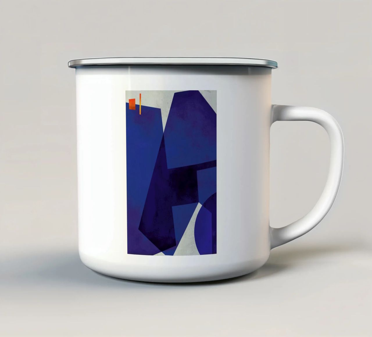 When In Blue 1 tazza in smalto da LeDieg