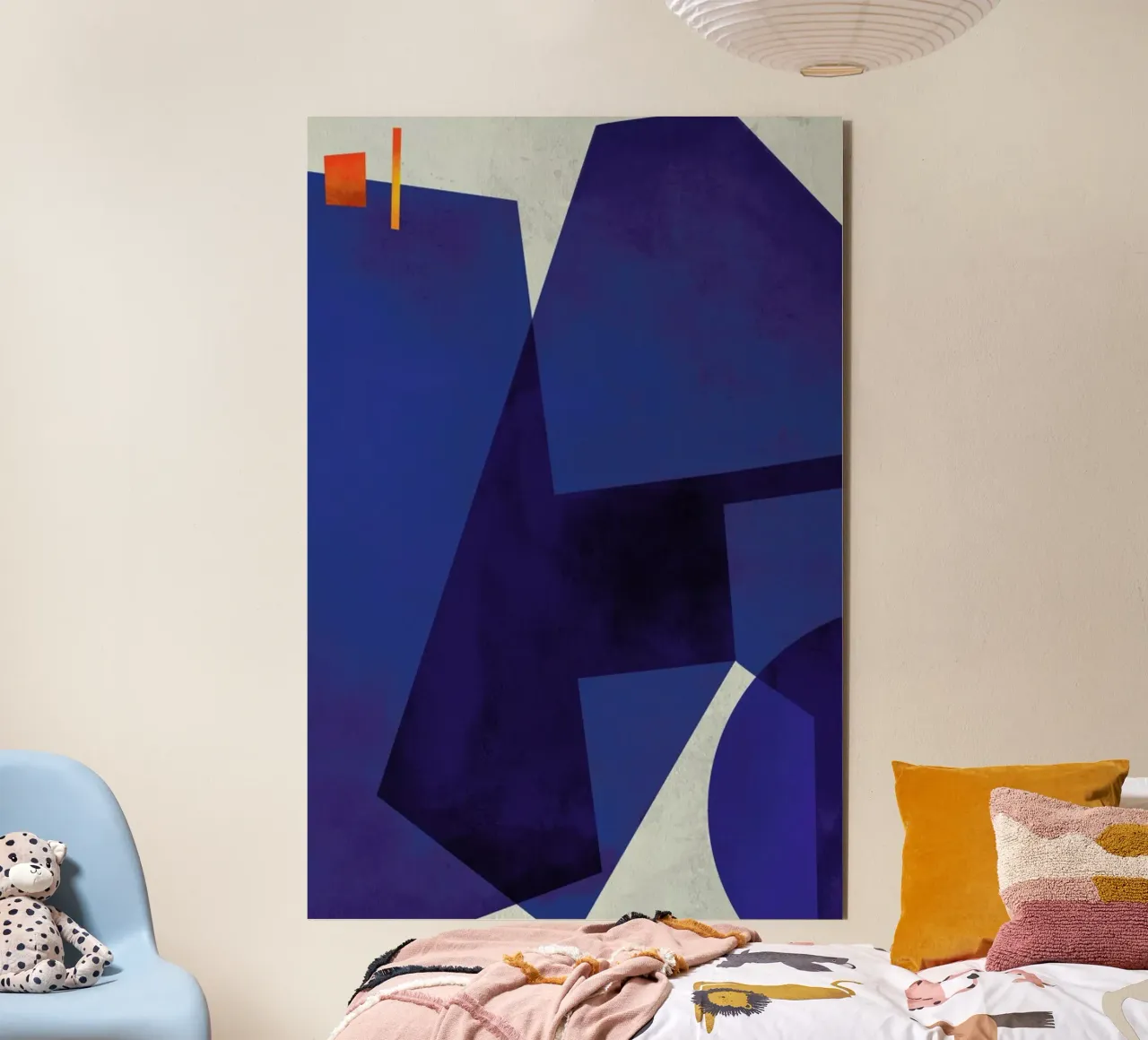 When In Blue 1 alluminio dibond da LeDieg
