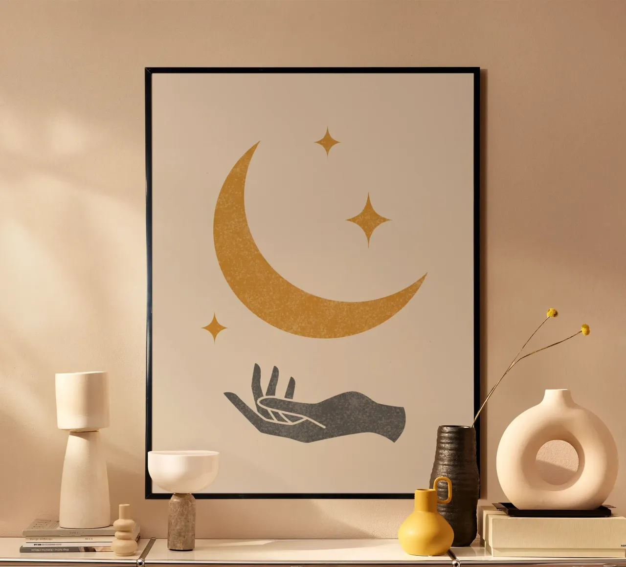 Mano al chiaro di luna poster da MoonlightPrint