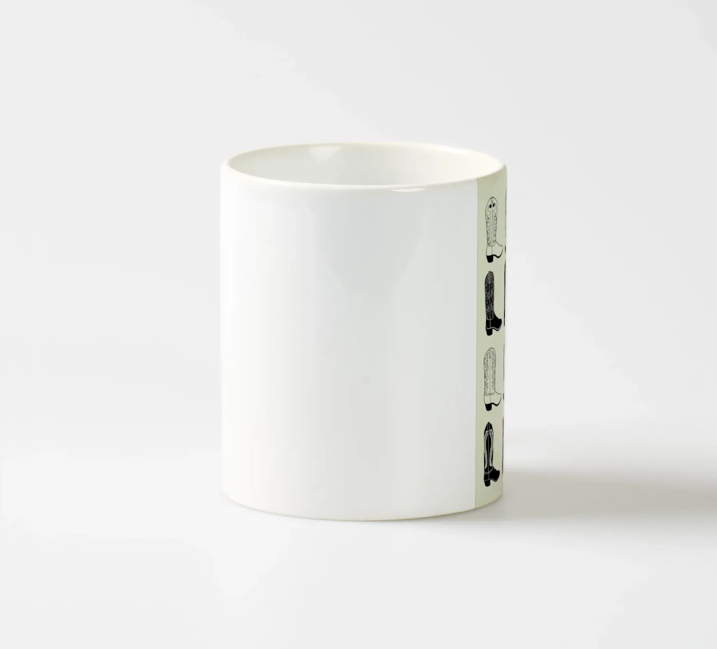 Boots ceramic mug by a Love Supreme