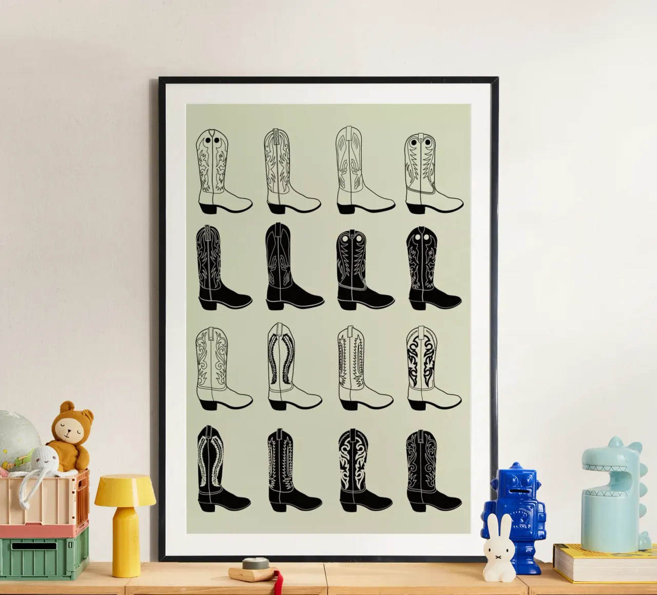 Boots poster con telaio in plastica da a Love Supreme