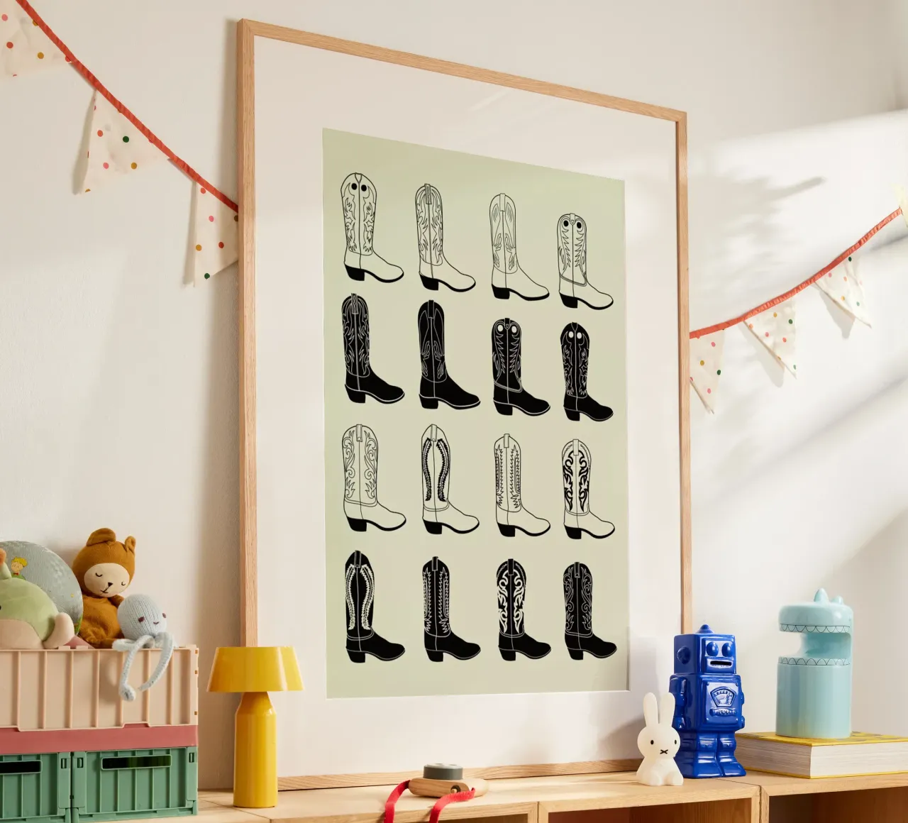 Boots poster con telaio in plastica da a Love Supreme