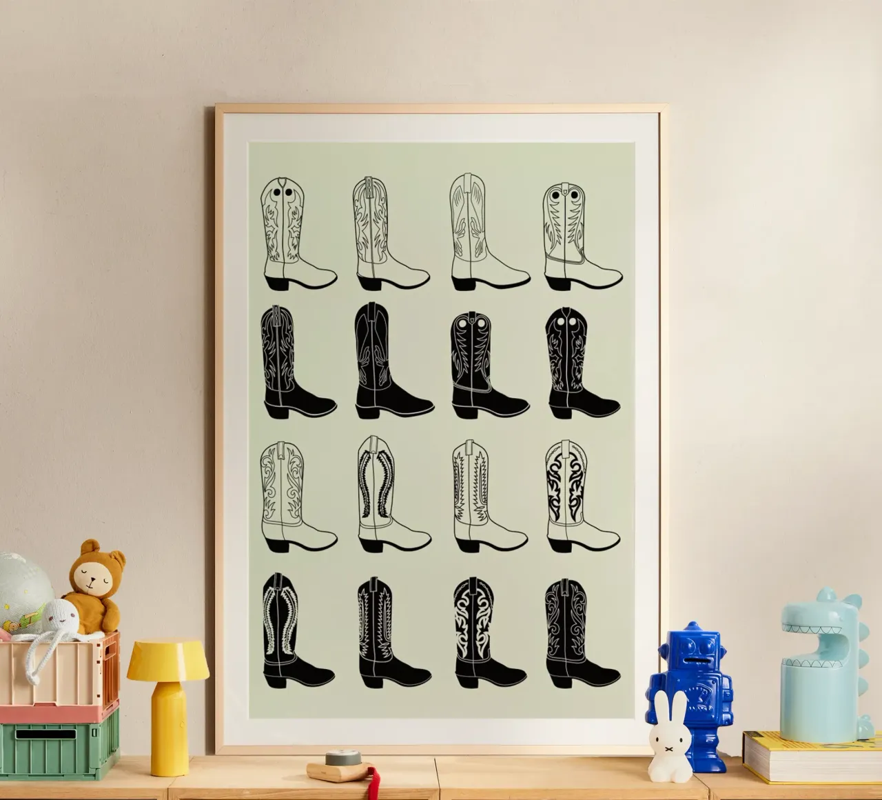 Boots poster con telaio in plastica da a Love Supreme