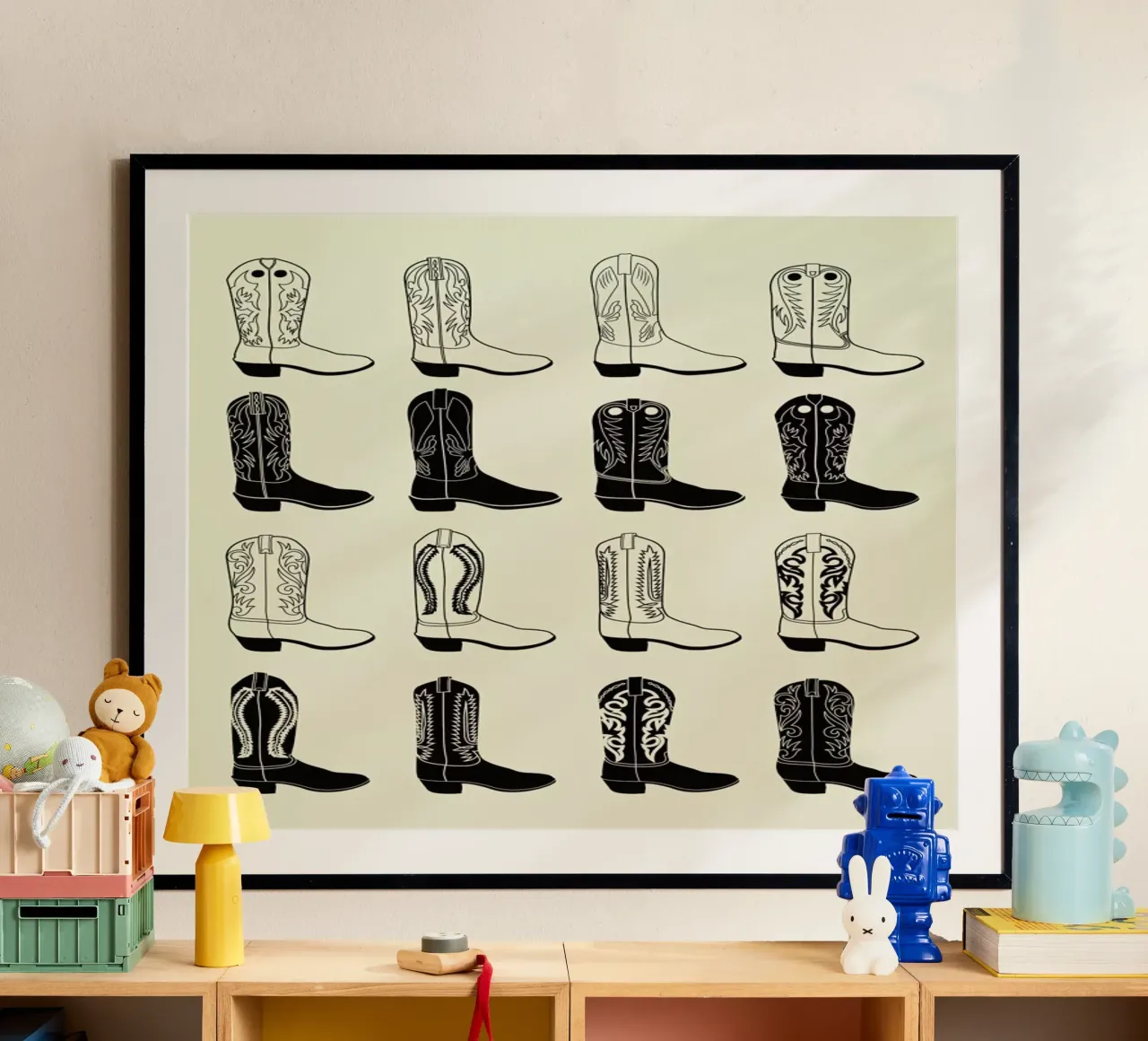 Boots poster con telaio in plastica da a Love Supreme