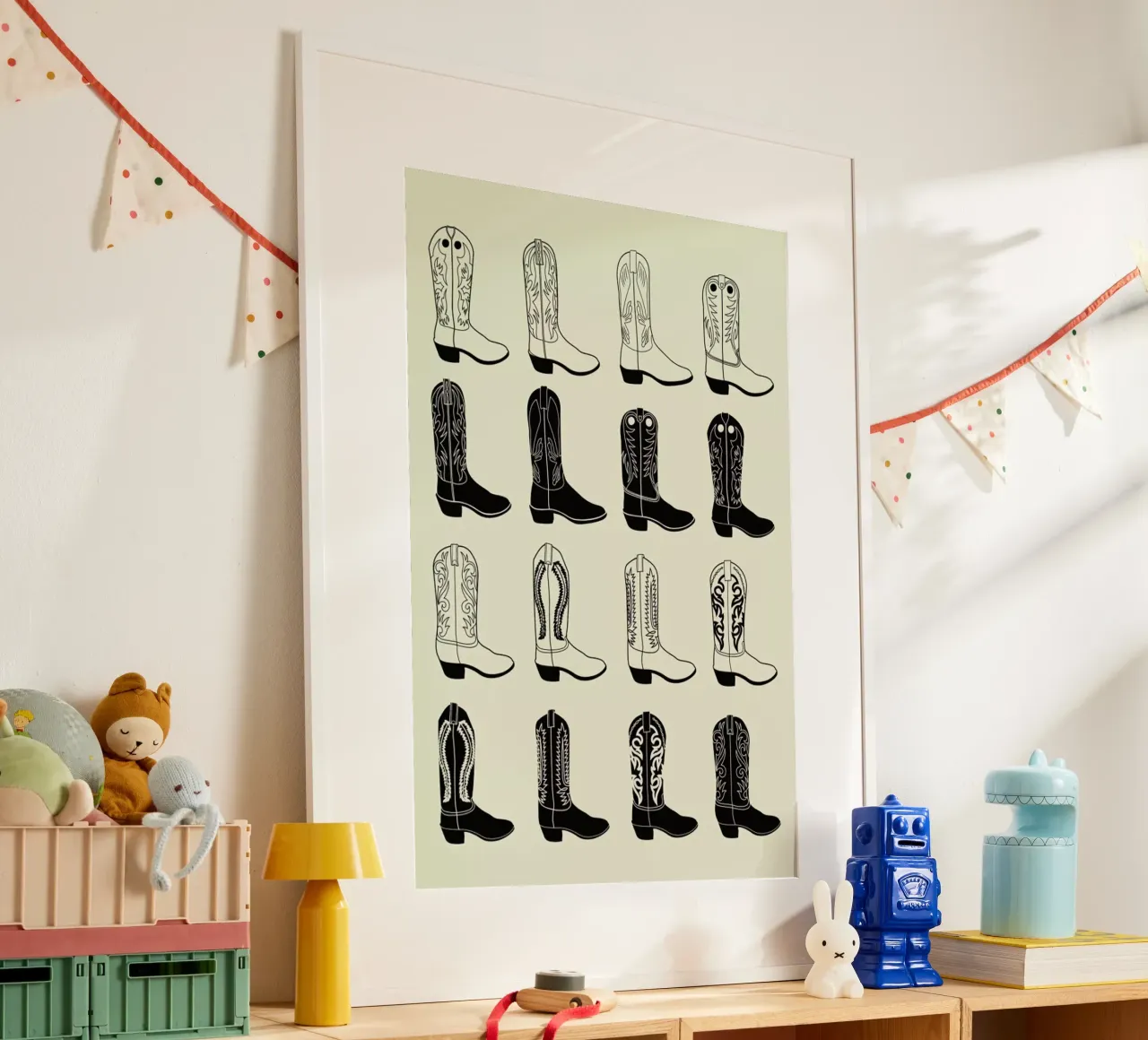 Boots poster con telaio in plastica da a Love Supreme