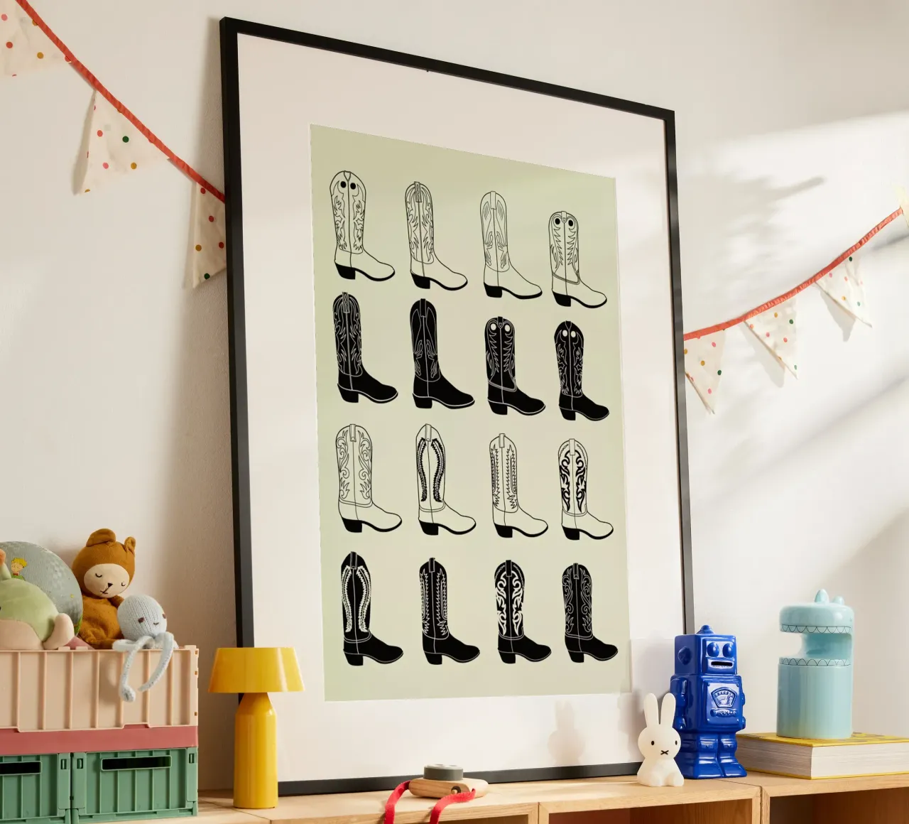 Boots poster con telaio in plastica da a Love Supreme