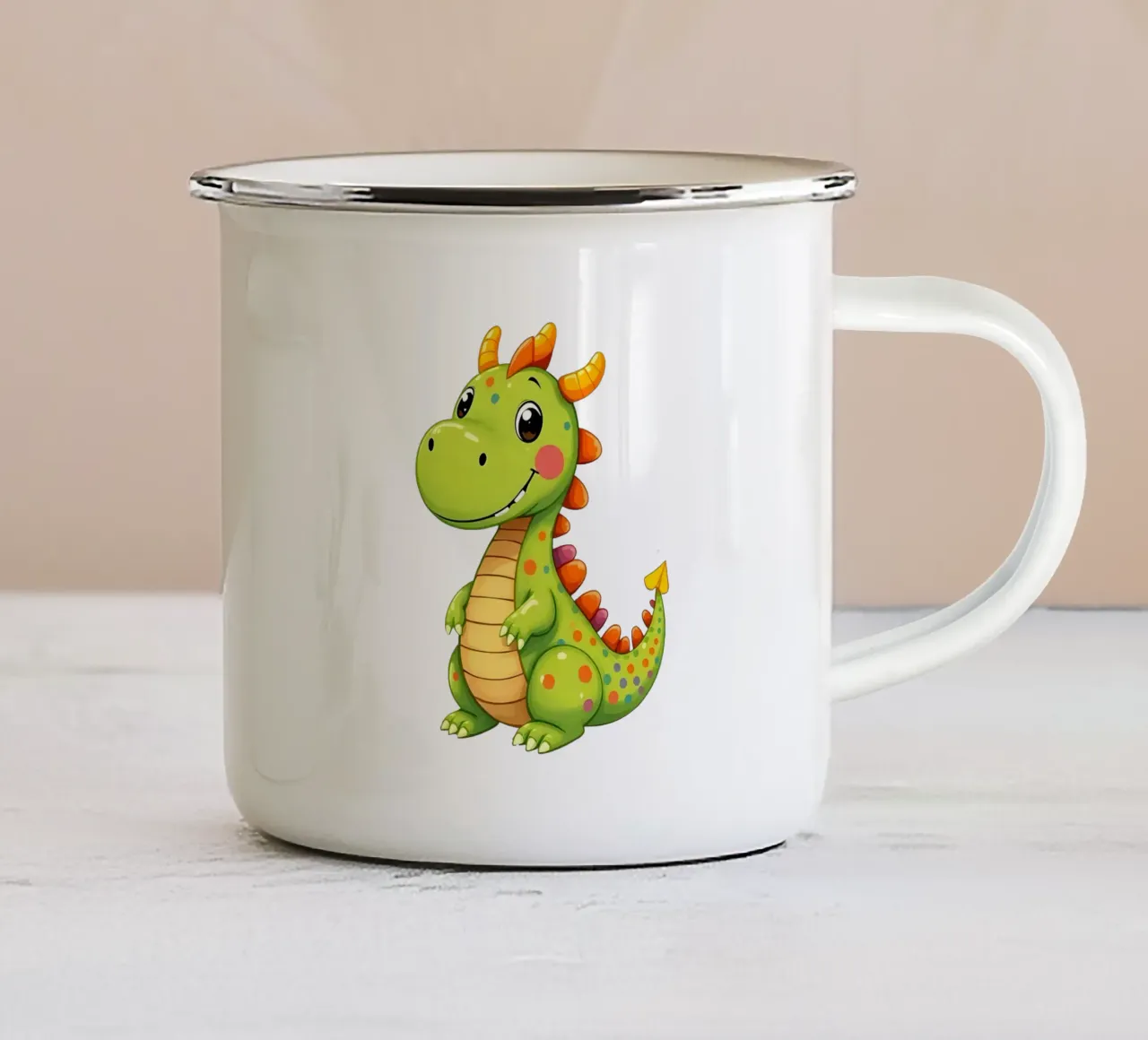 Drago_3a tazza in smalto da Tierisch bunt by LK