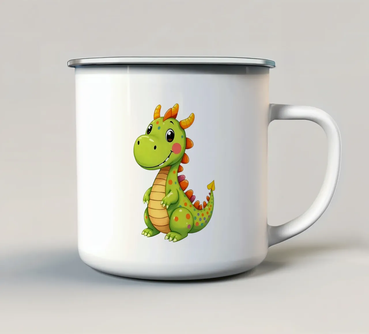 Drago_3a tazza in smalto da Tierisch bunt by LK