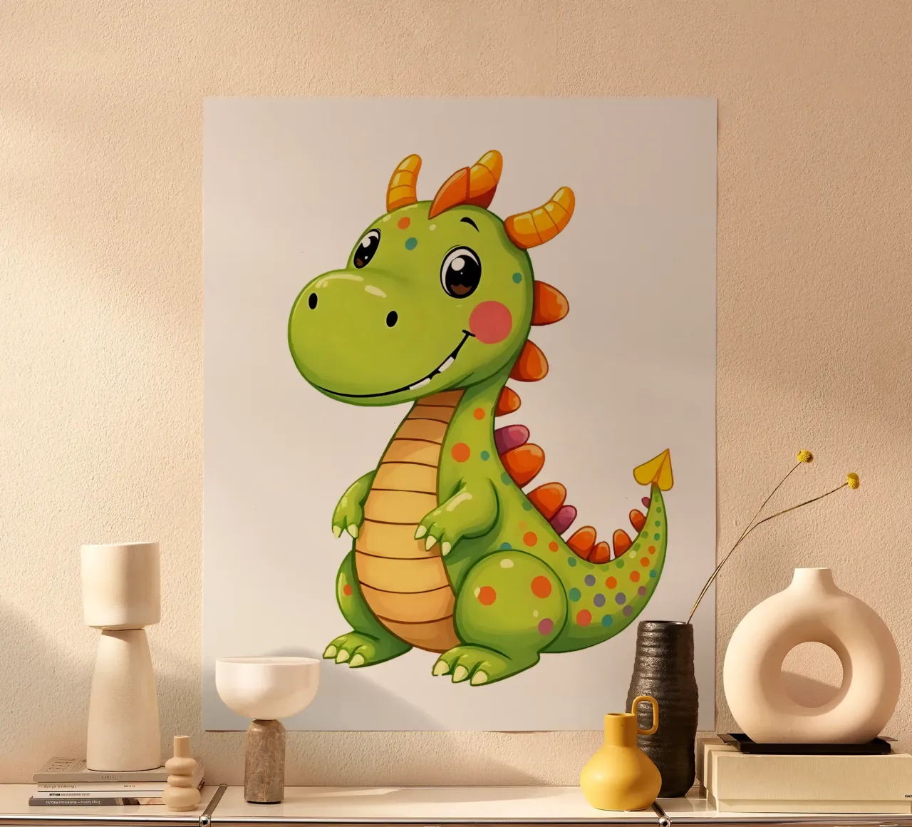 Dragon_3a poster da Tierisch bunt by LK