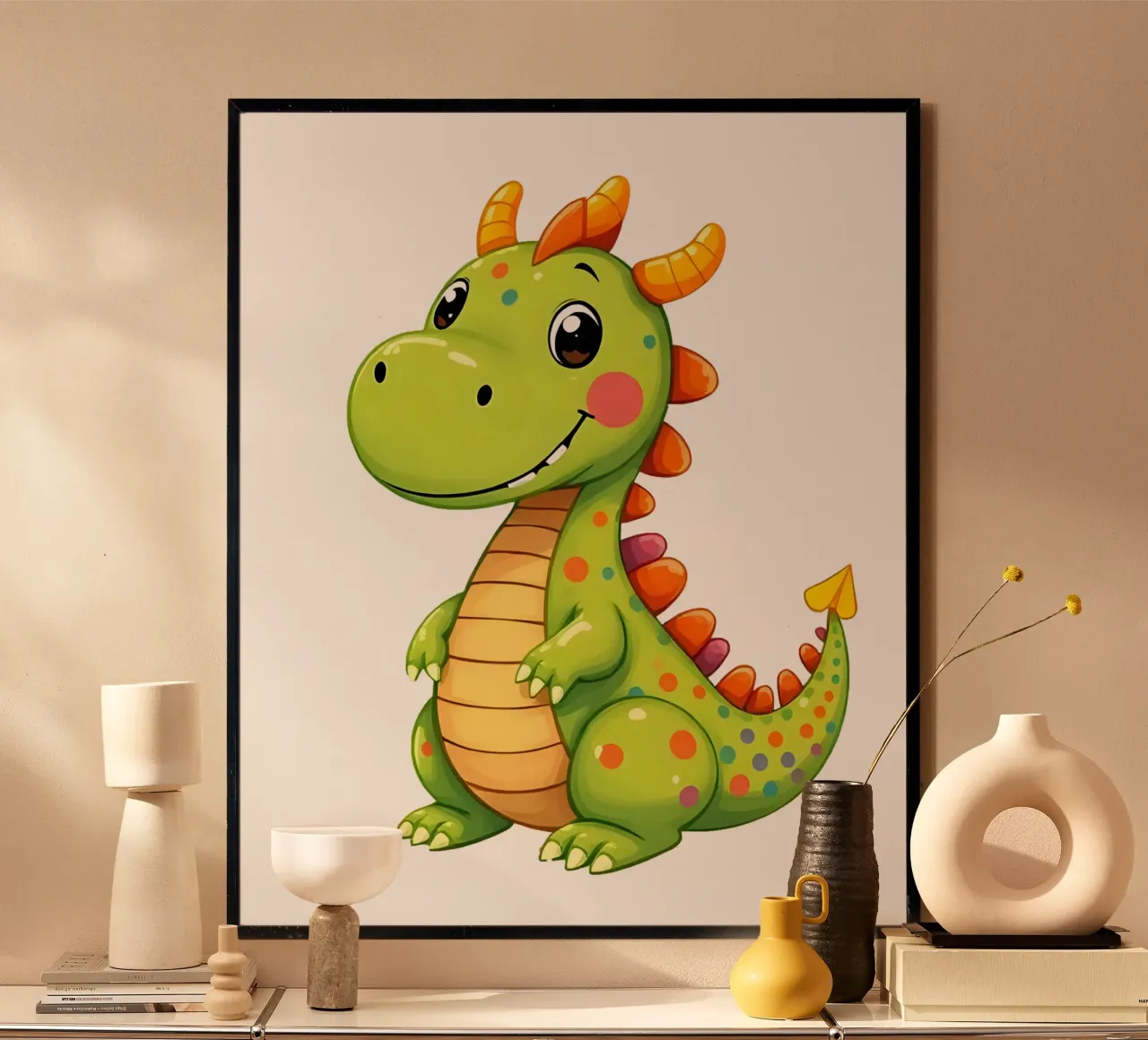 Dragon_3a poster da Tierisch bunt by LK