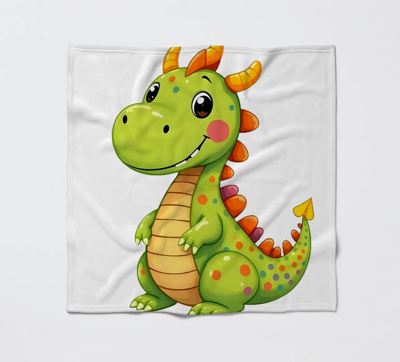 Drago_3a coperta in pile da Tierisch bunt by LK