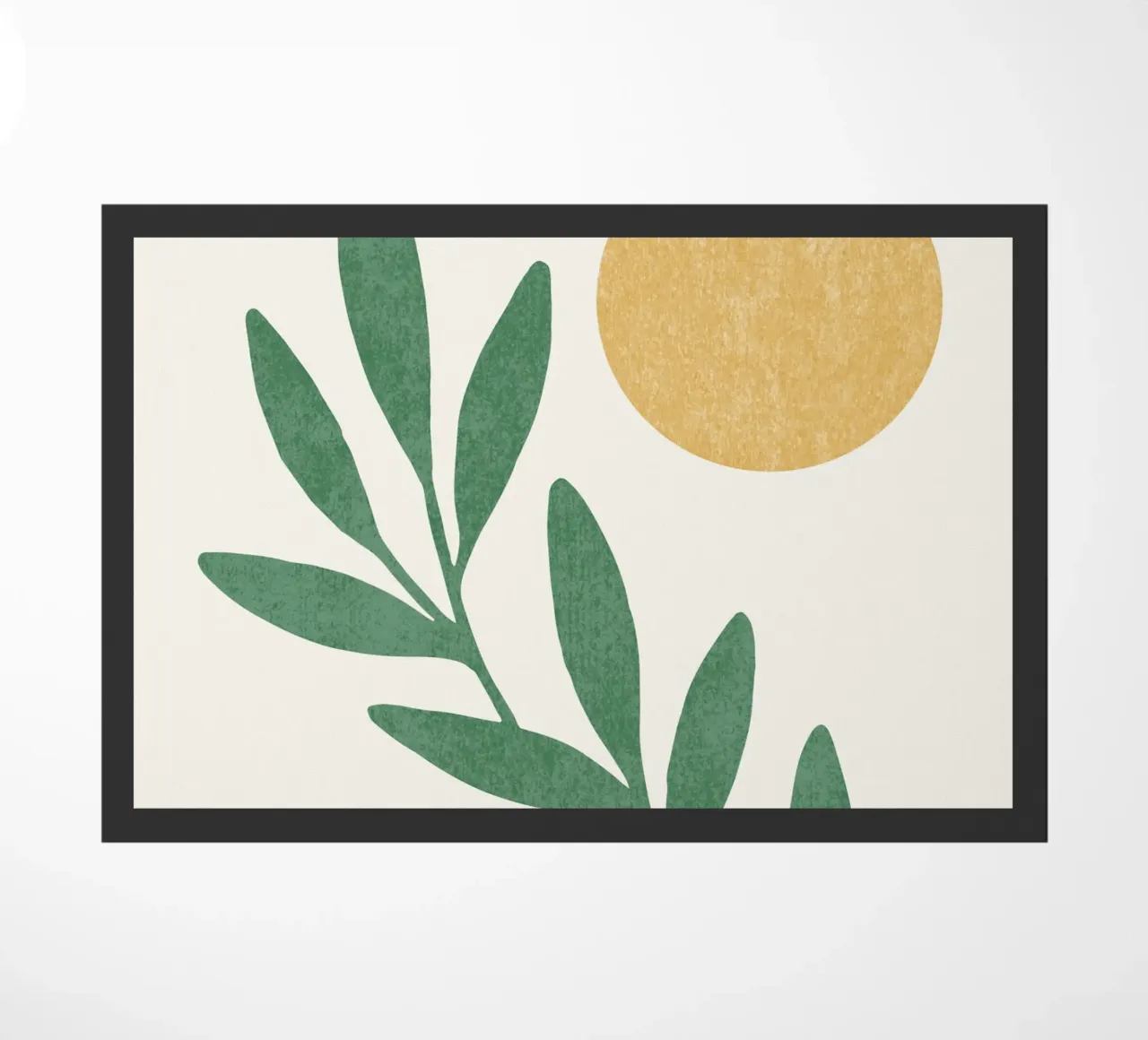 Sole a foglia - Oro verde zerbino da MoonlightPrint