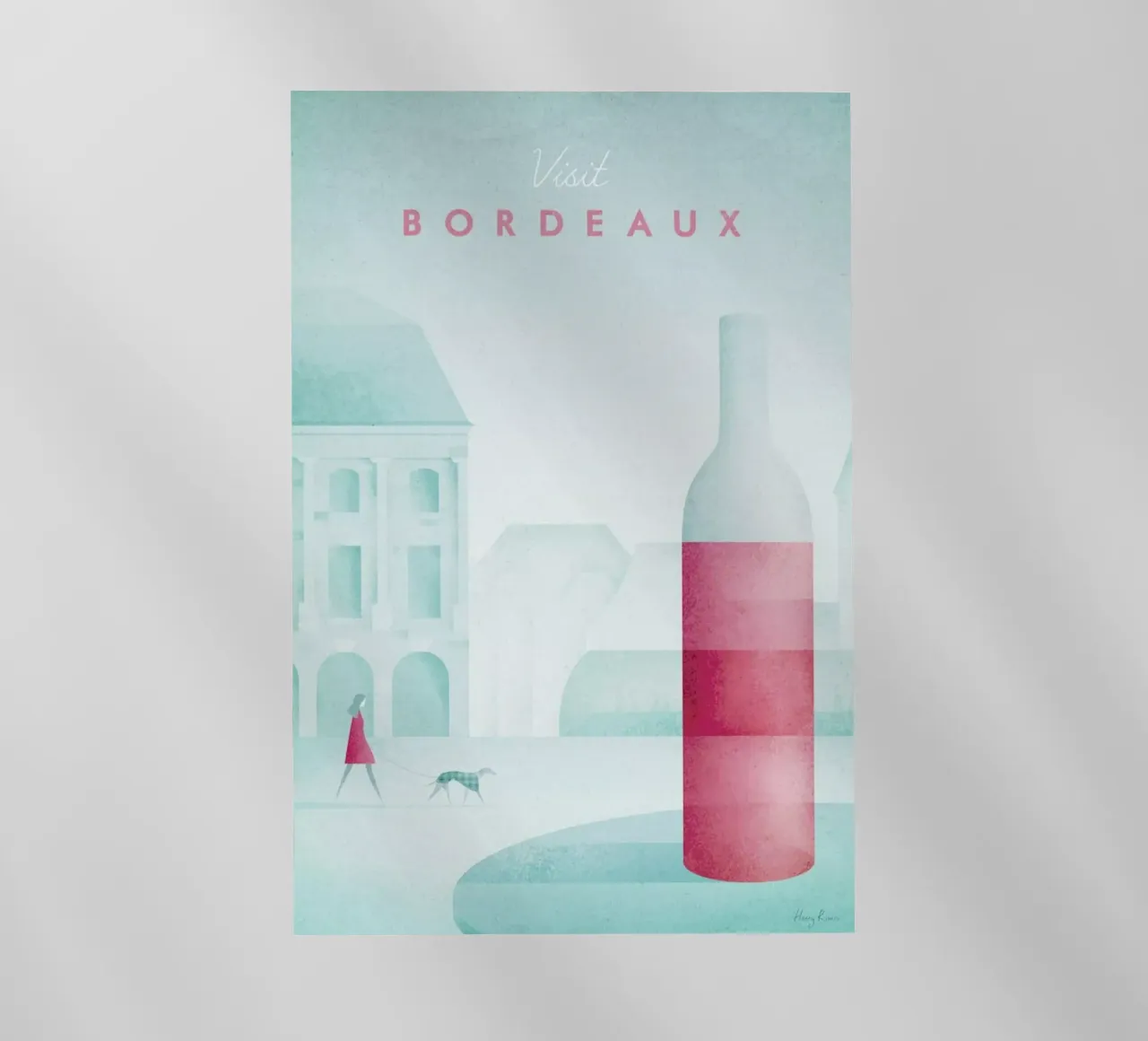 Bordeaux pellicola backlit da Henry Rivers