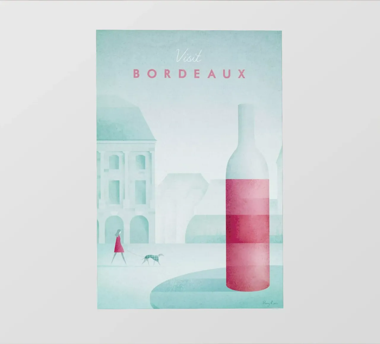Bordeaux telo in pvc da Henry Rivers