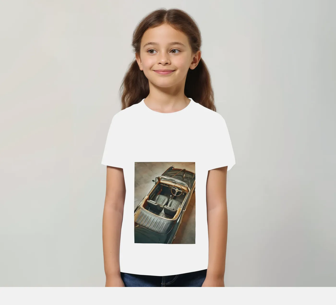Antique Classic Cars Kinder T-Shirt von CAR EDITION