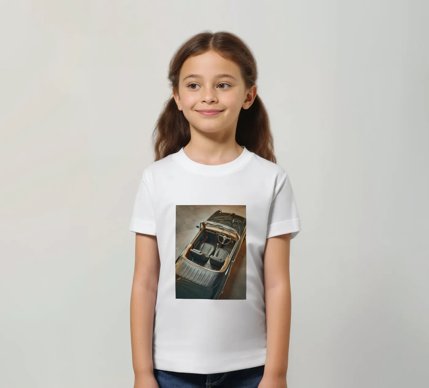 Antique Classic Cars Kinder T-Shirt von CAR EDITION