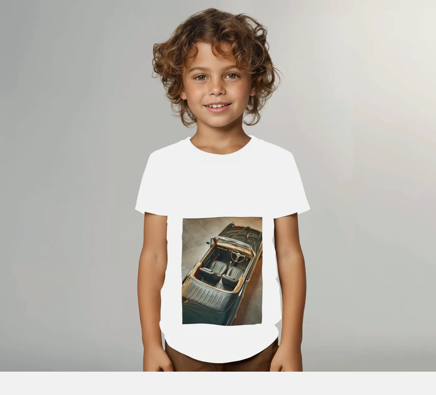 Antique Classic Cars Kinder T-Shirt von CAR EDITION