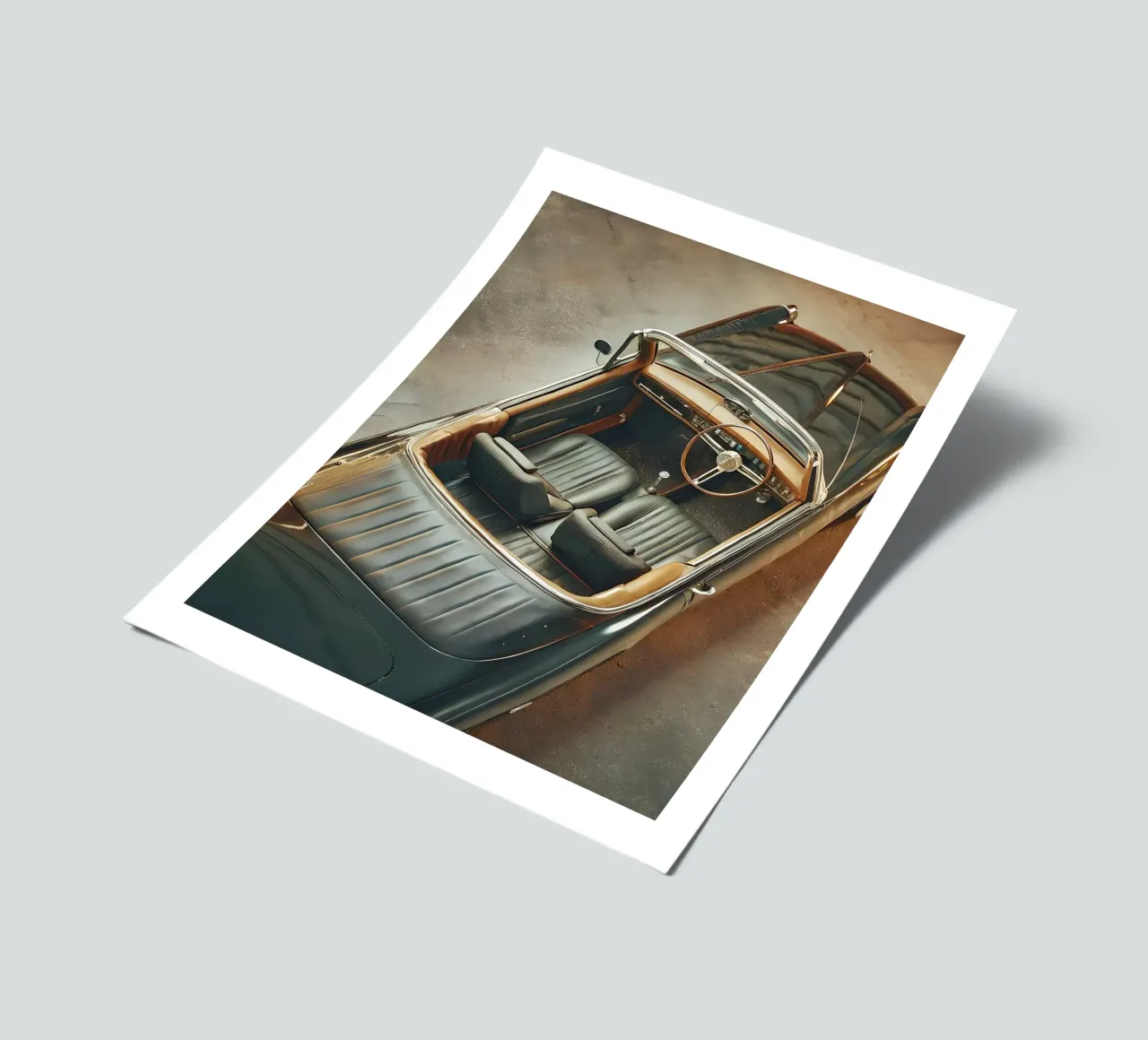 Antike Oldtimer Stickerbogen von CAR EDITION