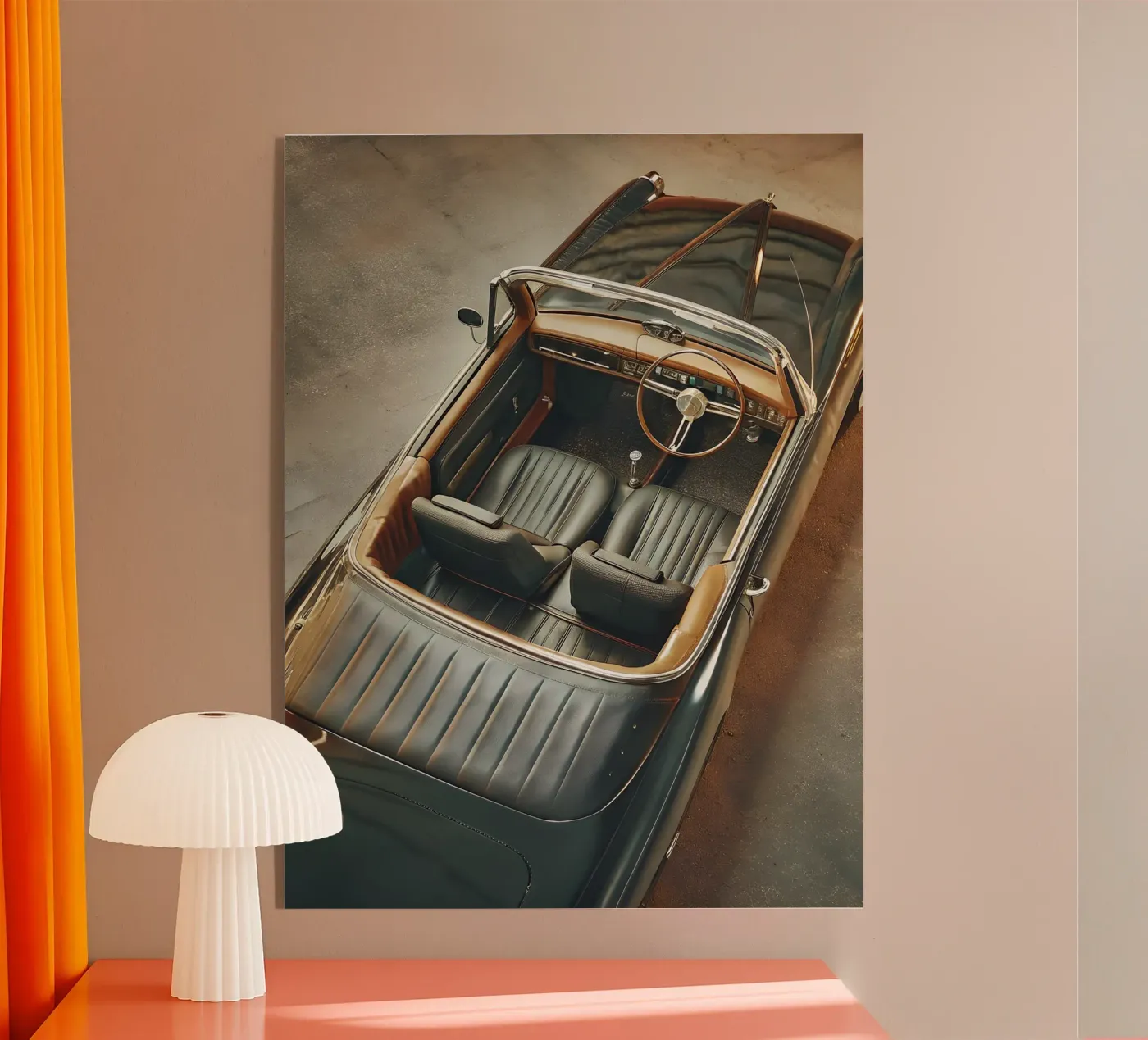 Antieke Klassieke Auto's acryl van CAR EDITION