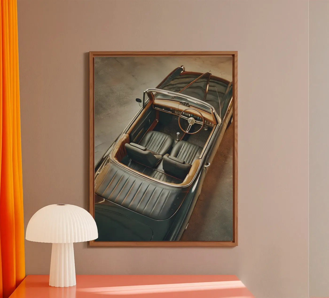 Antike Oldtimer Forex-Platte von CAR EDITION