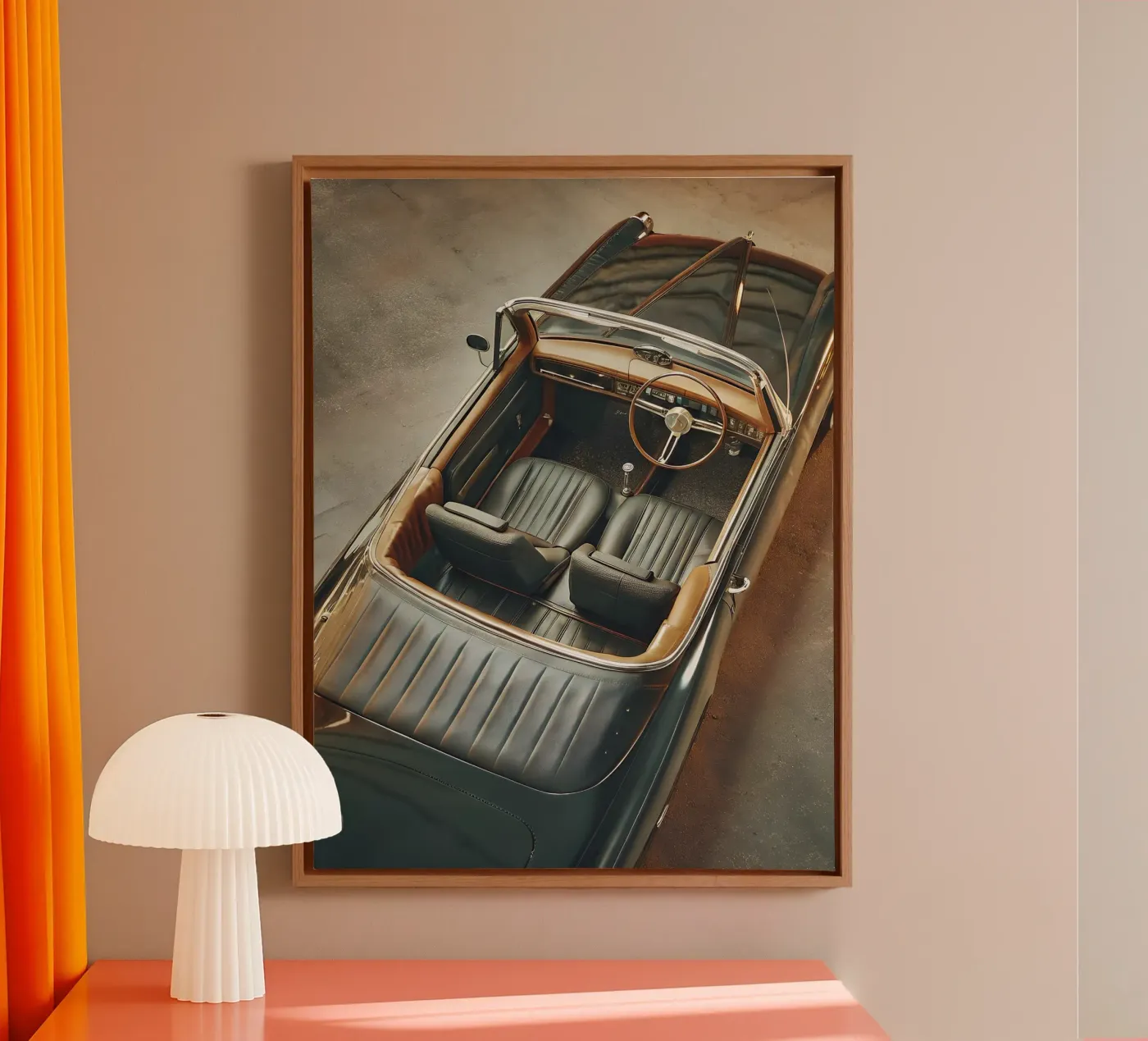 Antike Oldtimer Leinwand von CAR EDITION