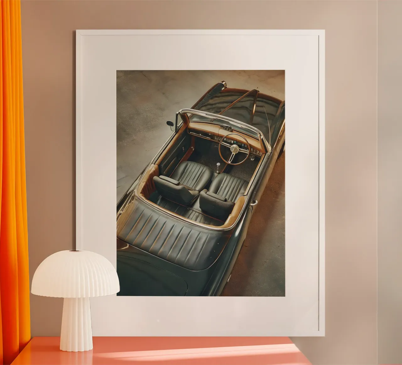 Antike Oldtimer Poster von CAR EDITION