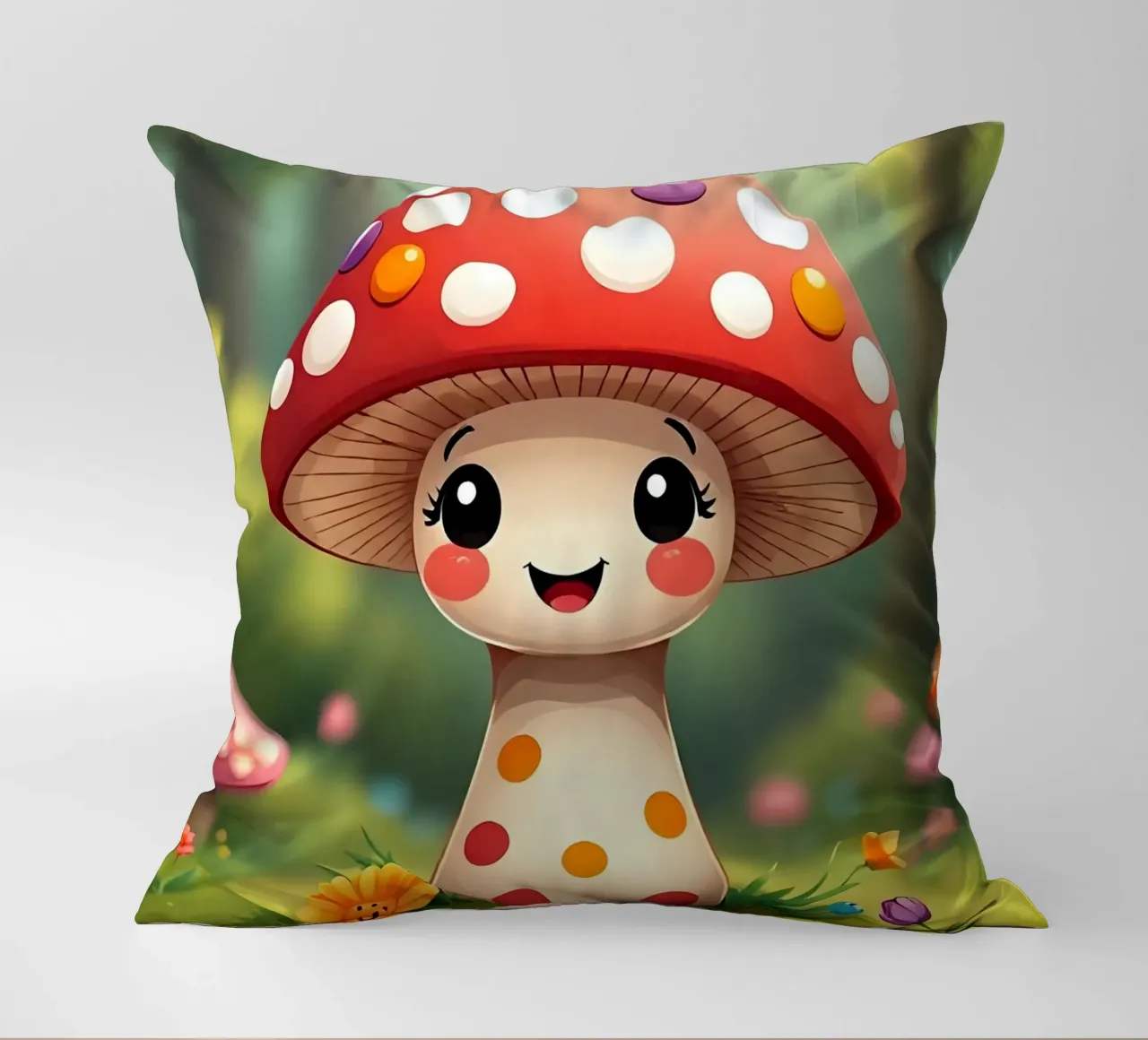 Fungo_1 cuscino da Tierisch bunt by LK