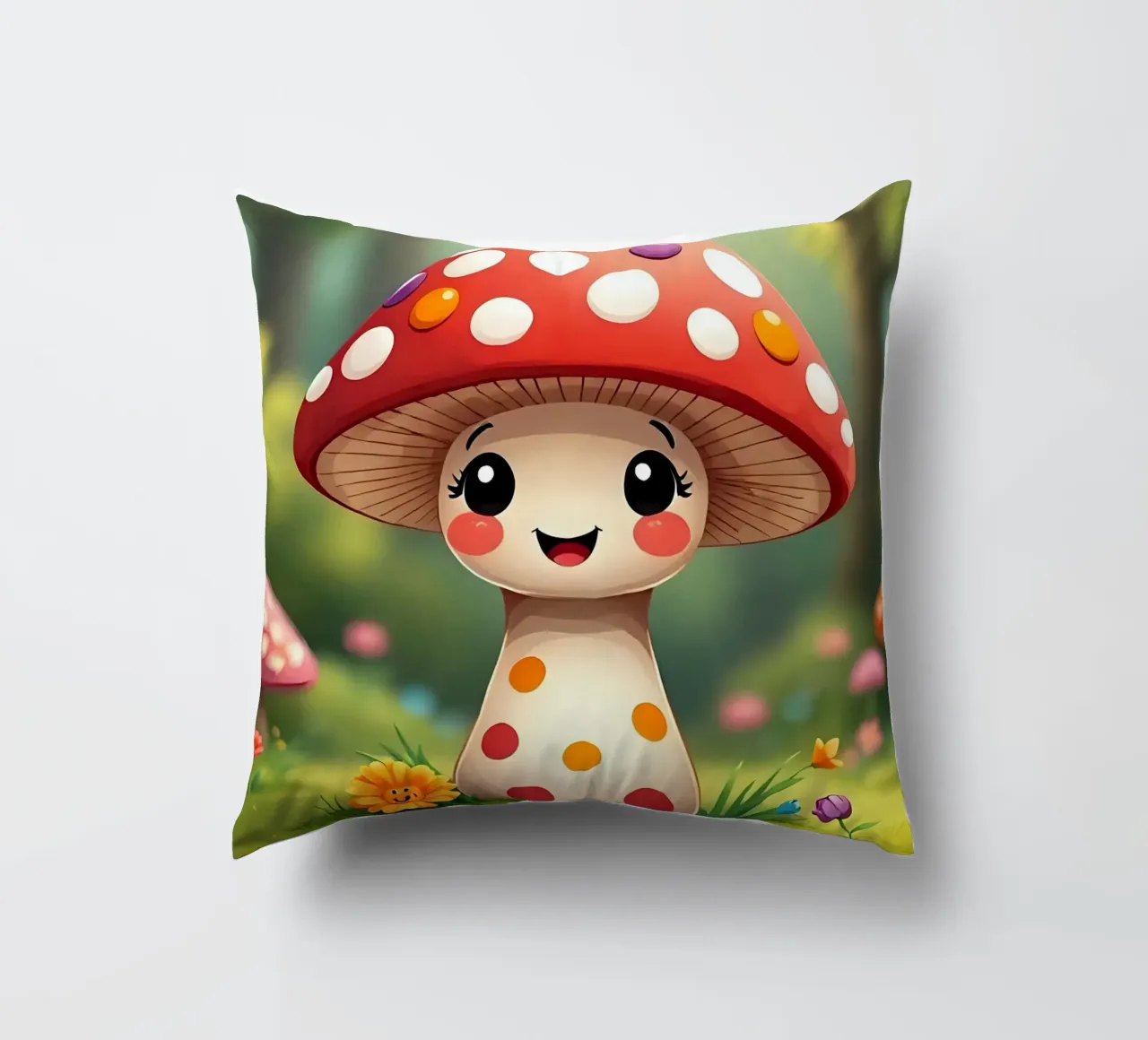 Fungo_1 cuscino da Tierisch bunt by LK