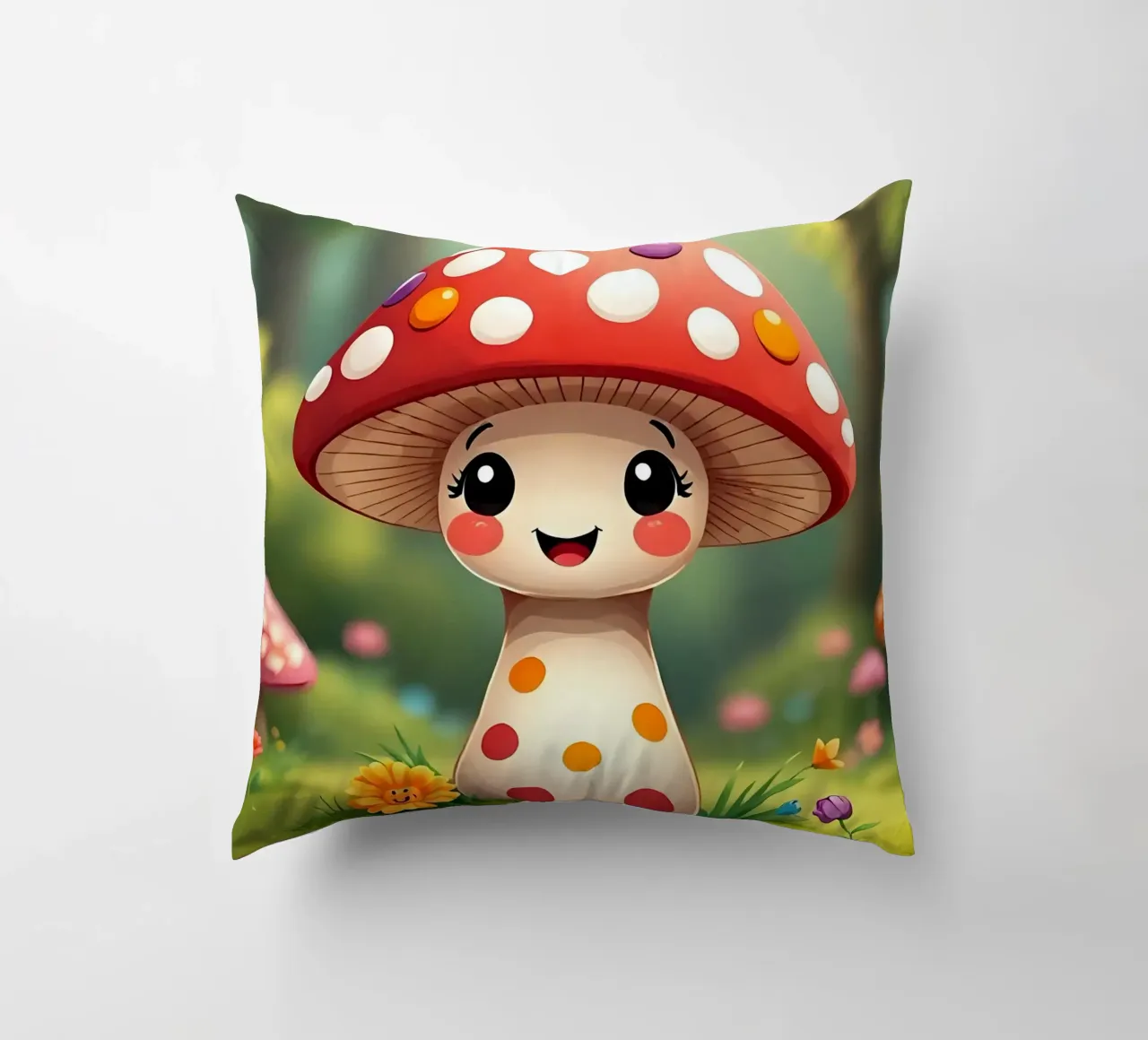 Fungo_1 cuscino da Tierisch bunt by LK