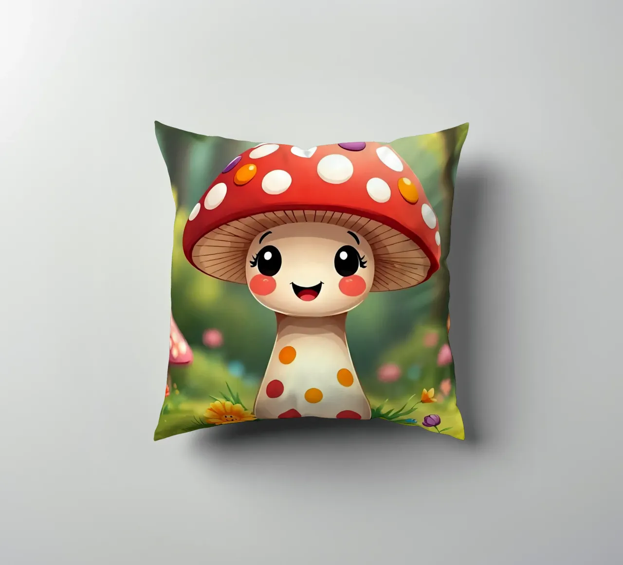 Fungo_1 cuscino da Tierisch bunt by LK