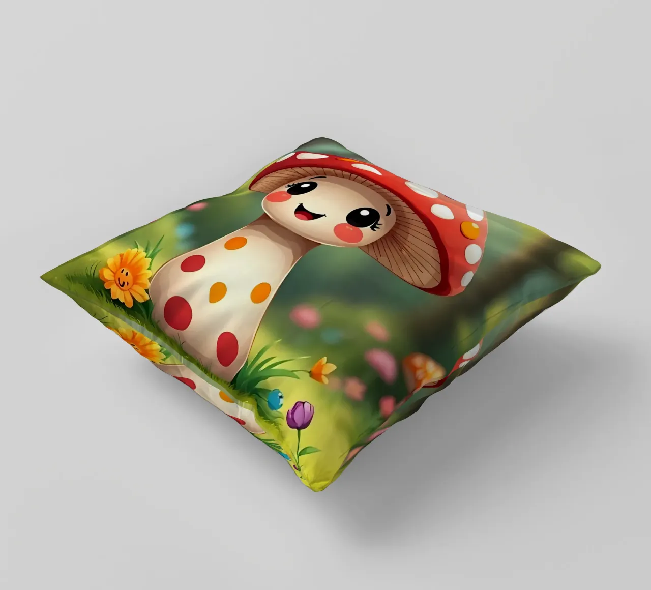 Fungo_1 cuscino da Tierisch bunt by LK